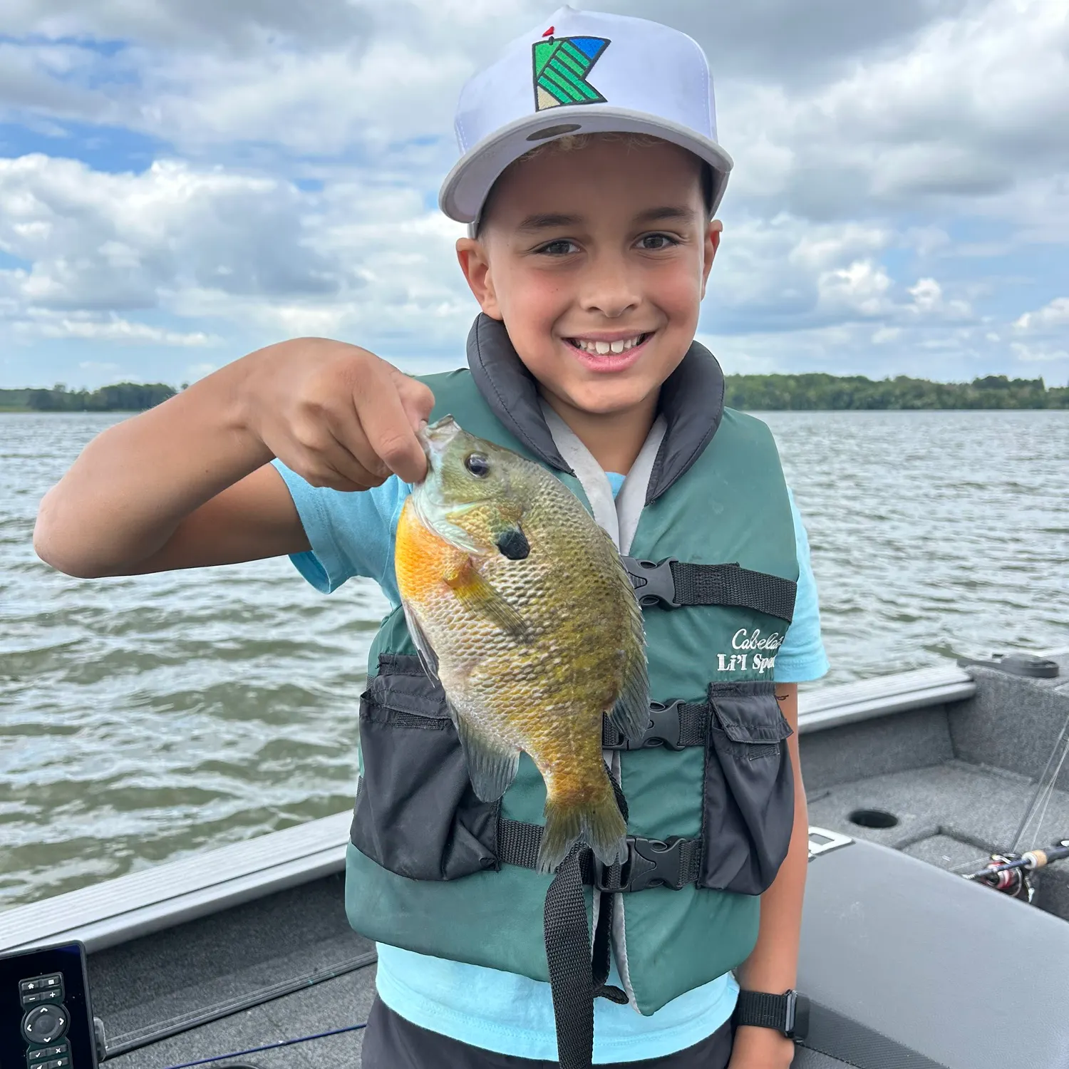 Bluegill caught on Fishbrain