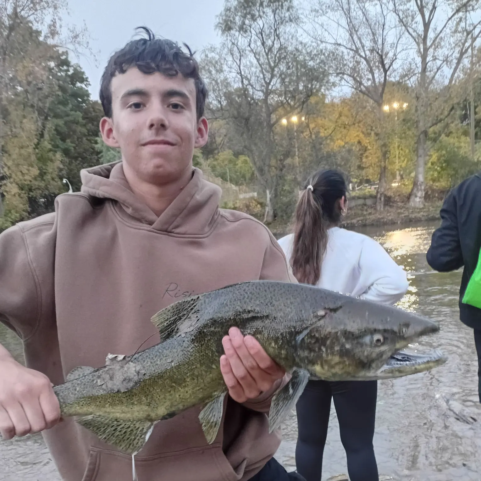 Chinook salmon caught on Fishbrain