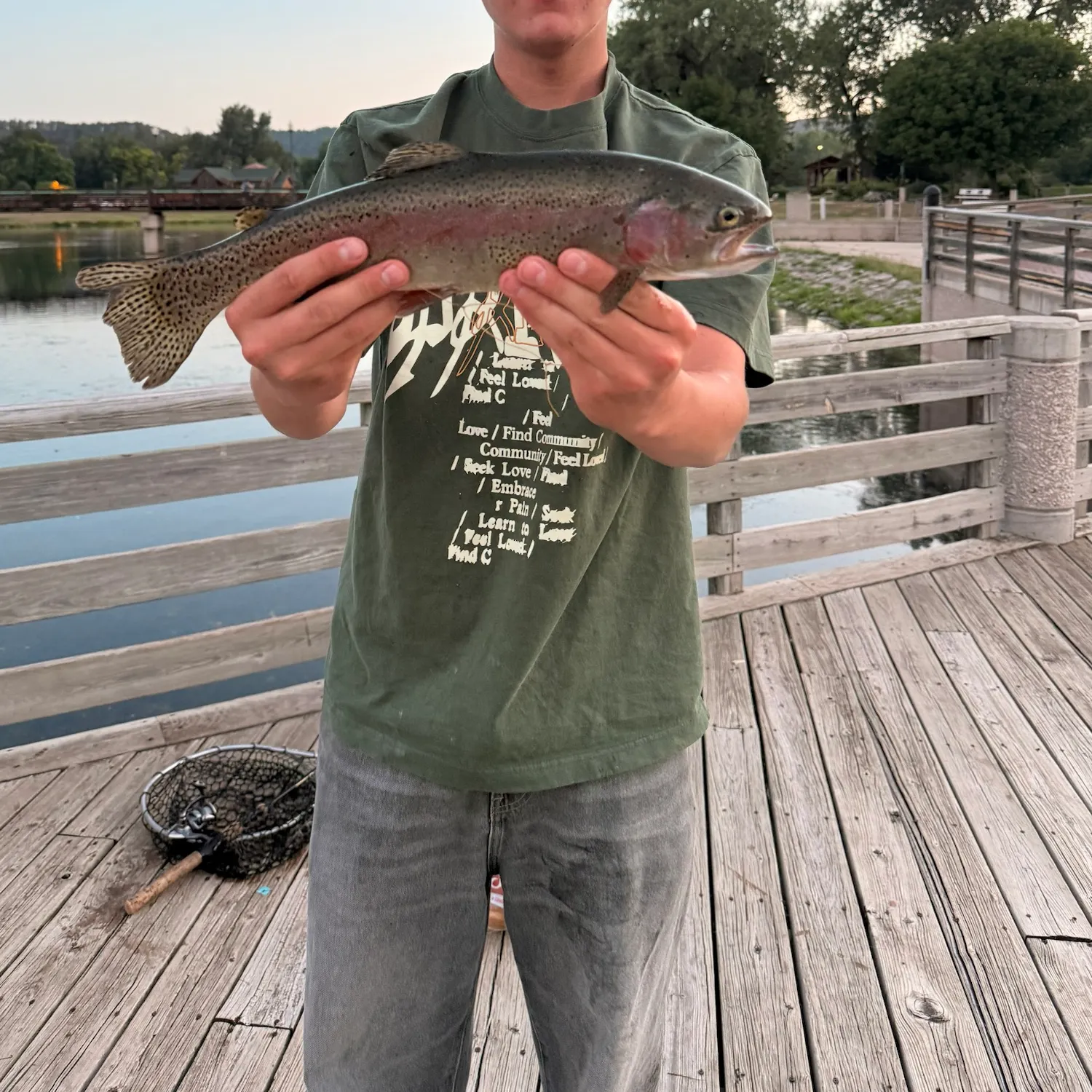 recently logged catches