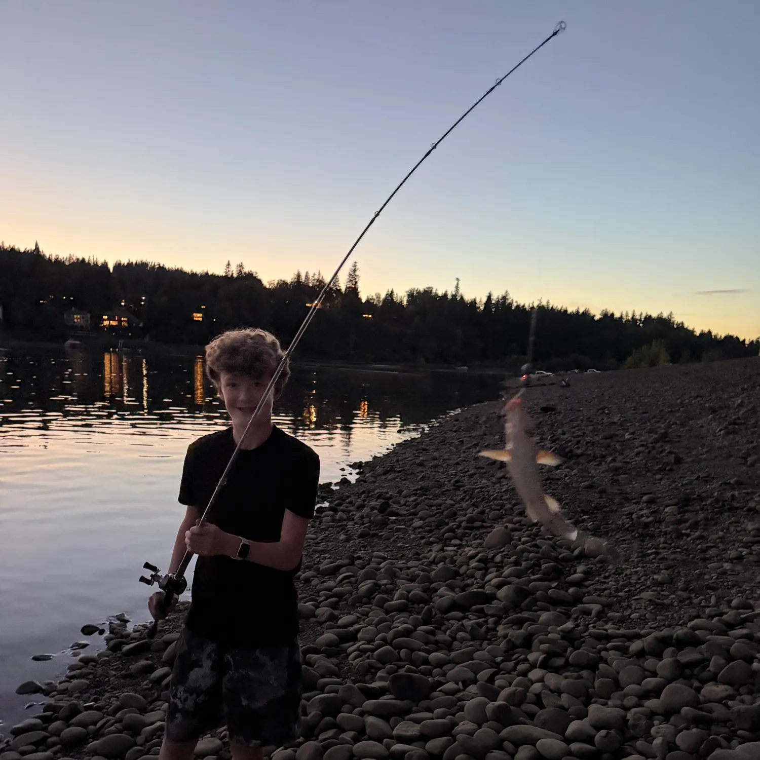 Northern pikeminnow caught on Fishbrain
