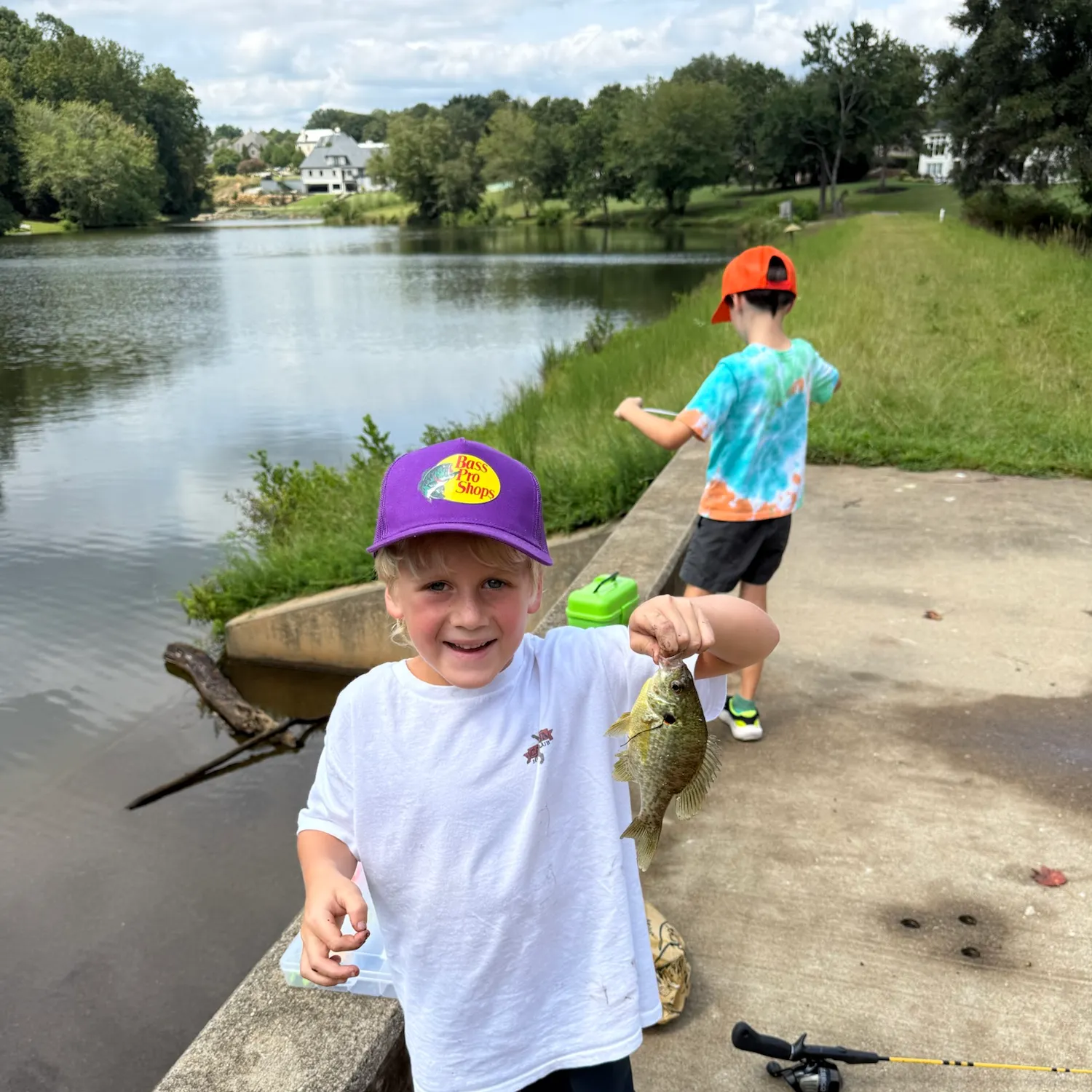 Redear sunfish caught on Fishbrain