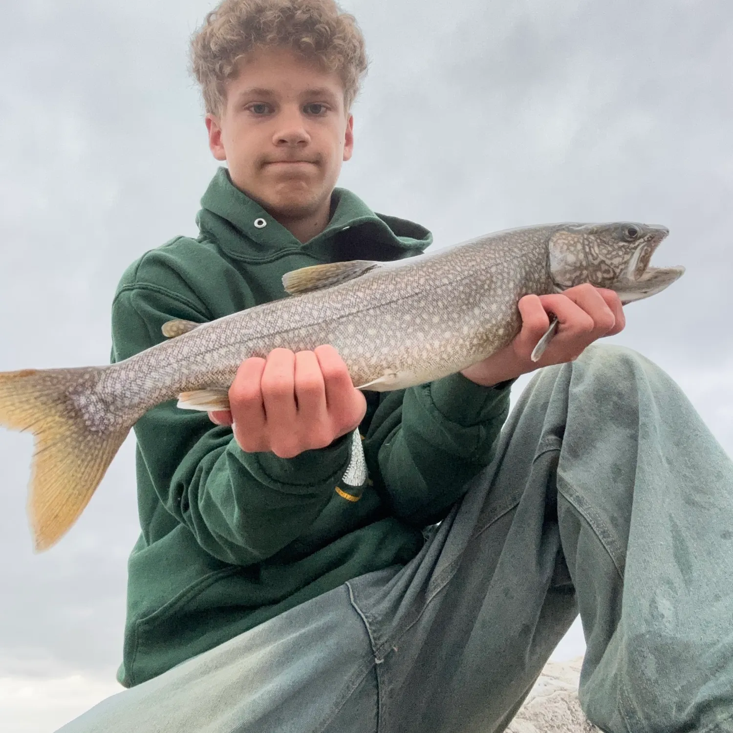 Lake char caught on Fishbrain