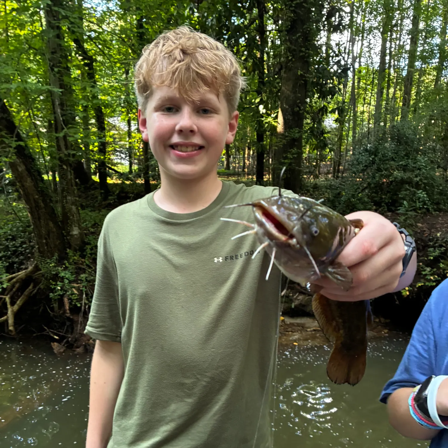 Black bullhead caught on Fishbrain