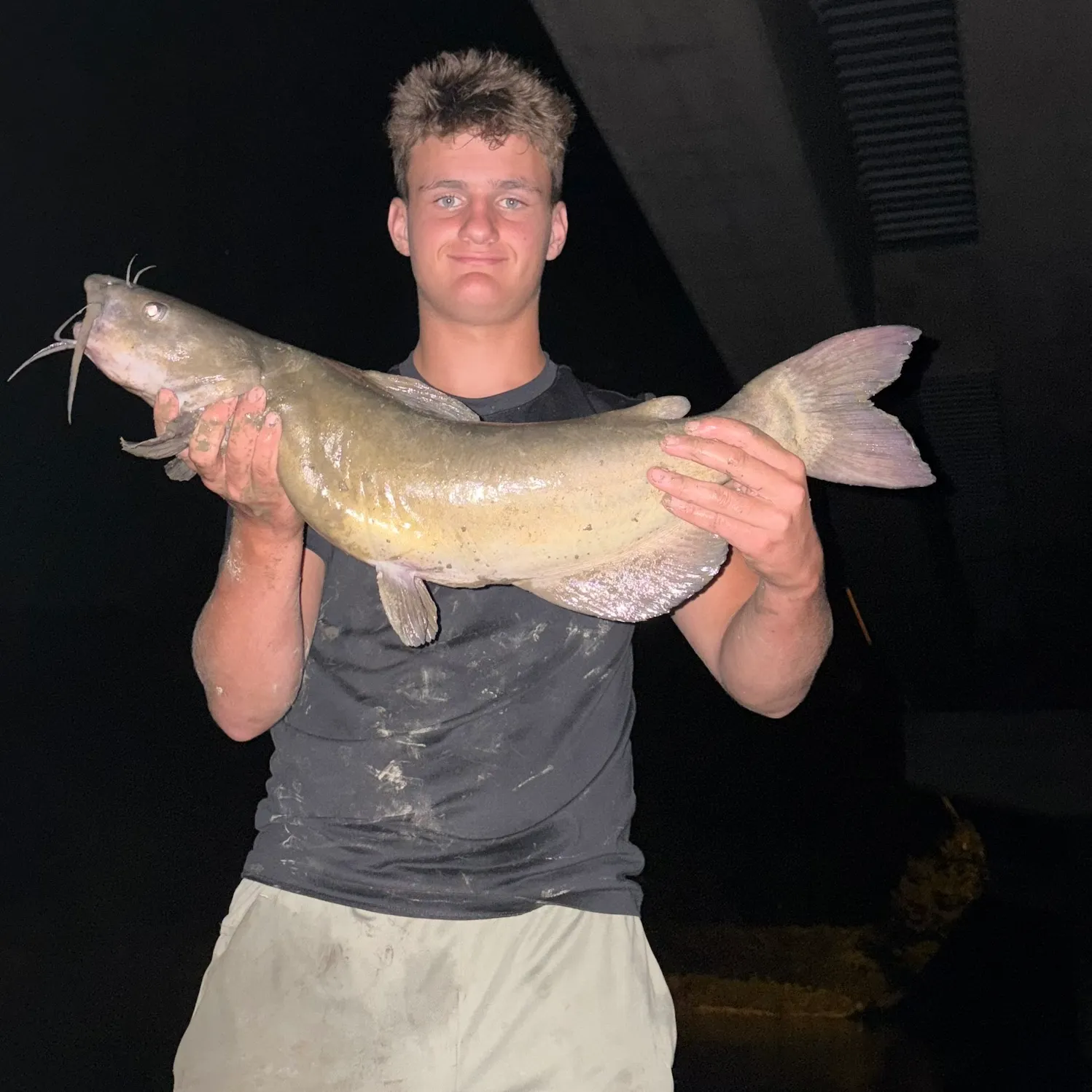Channel catfish caught on Fishbrain