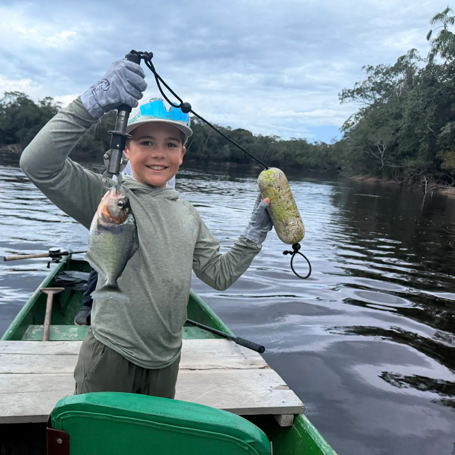 The most recent Redeye piranha catches on Fishbrain