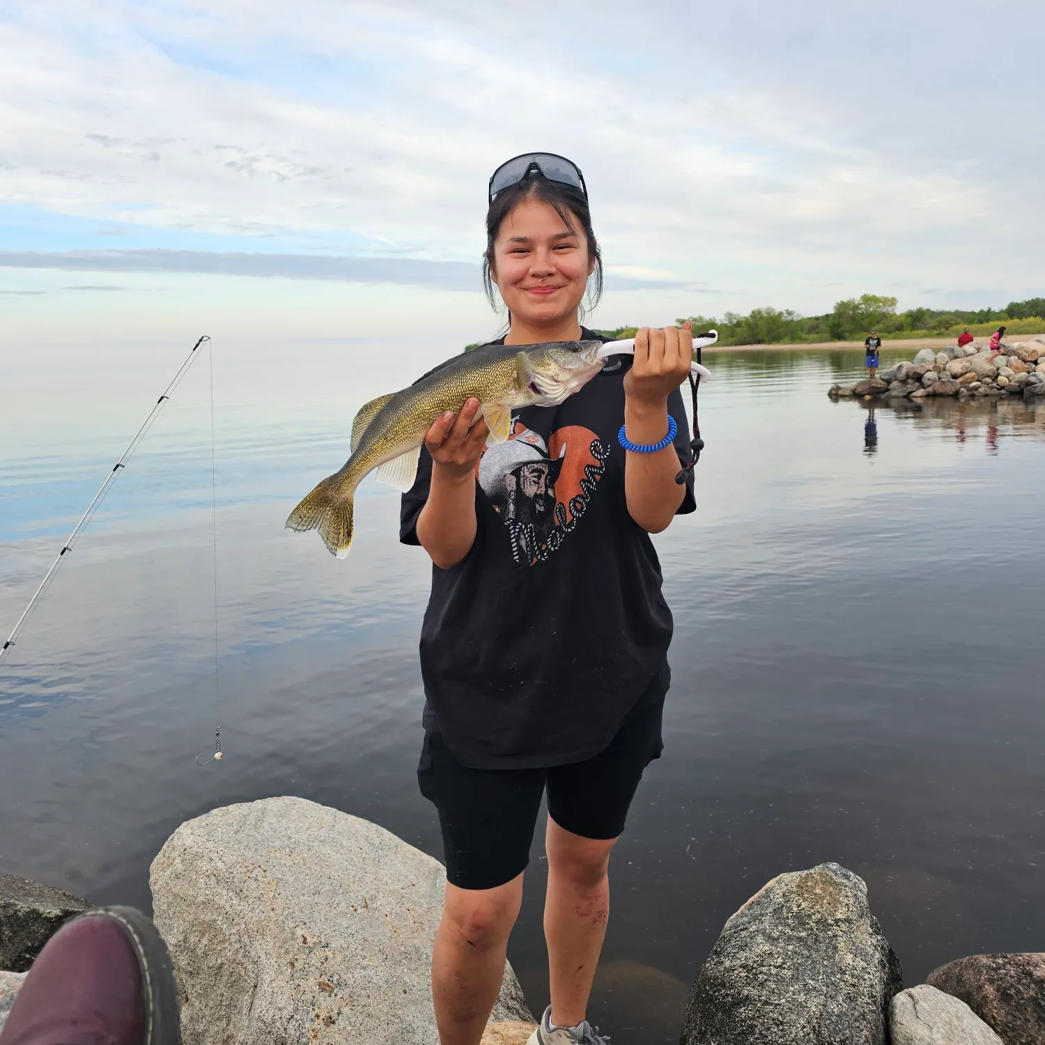 Walleye caught on Fishbrain