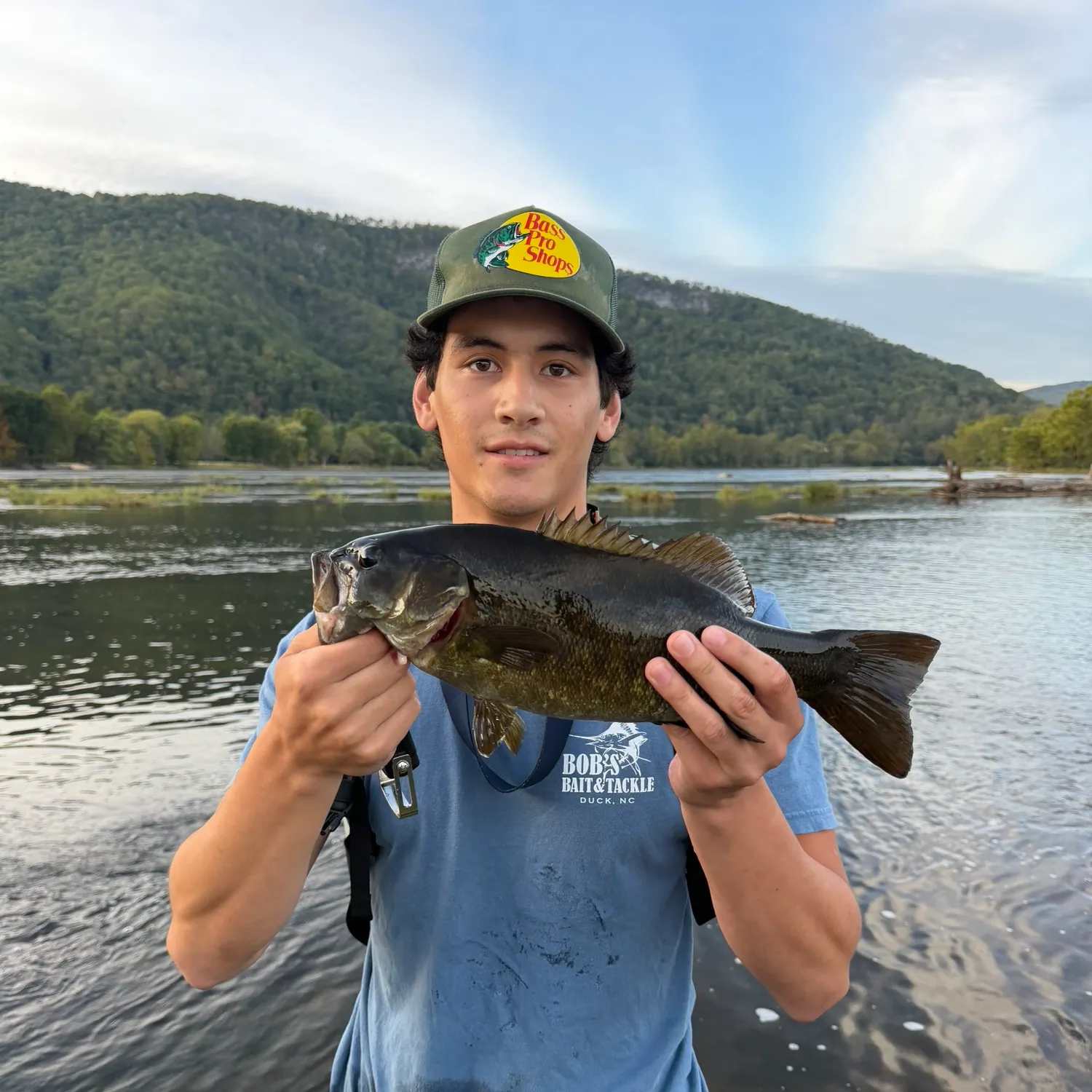Smallmouth bass caught on Fishbrain