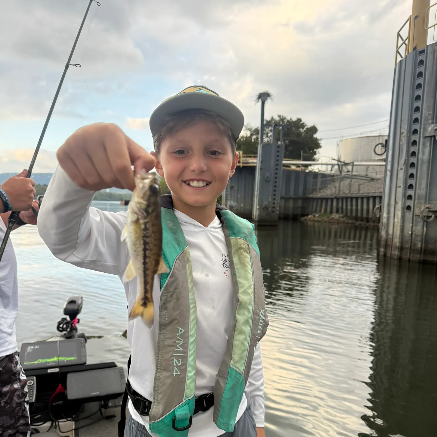 Spotted bass caught on Fishbrain