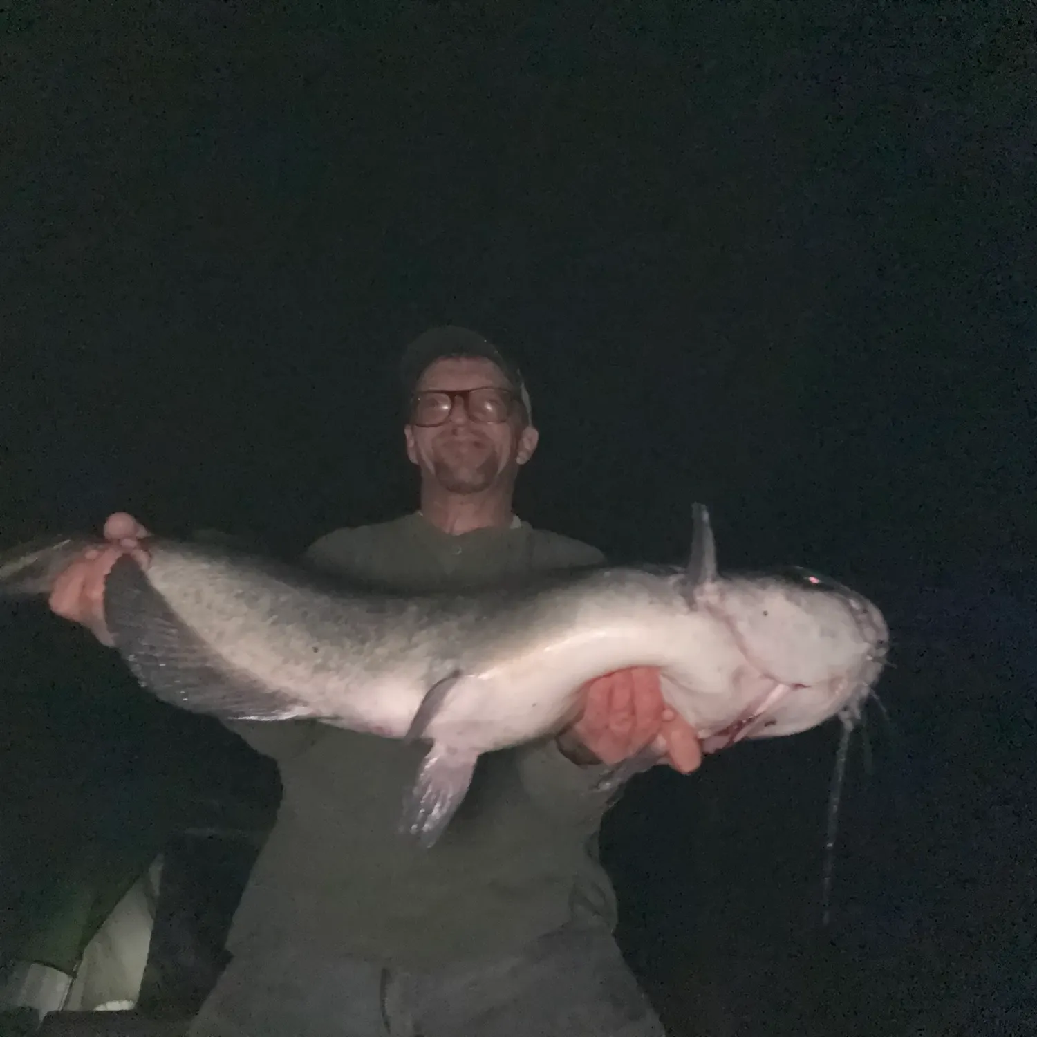 Channel catfish caught on Fishbrain