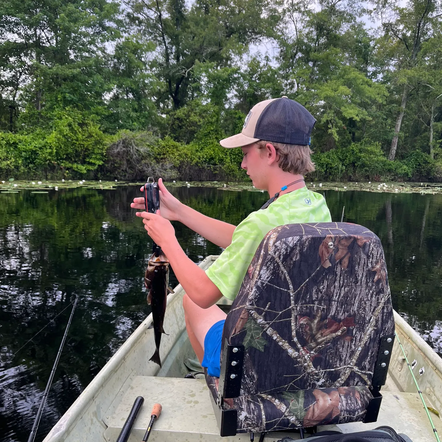 recently logged catches