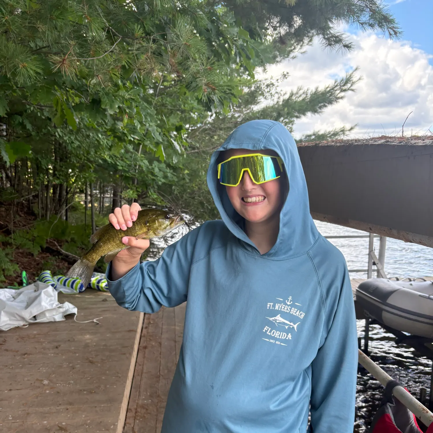 Smallmouth bass caught on Fishbrain
