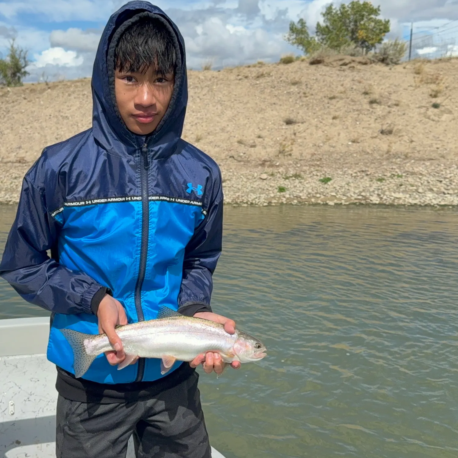 Rainbow trout caught on Fishbrain