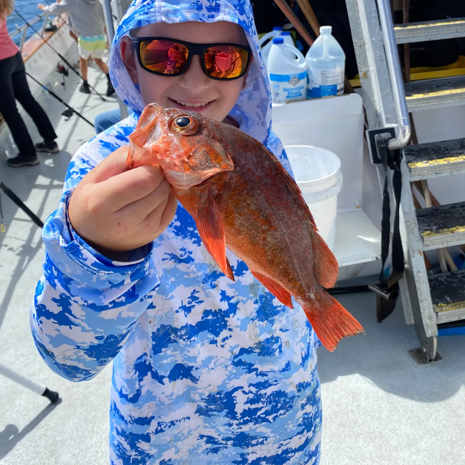 The most recent Blackspotted rockfish catches on Fishbrain