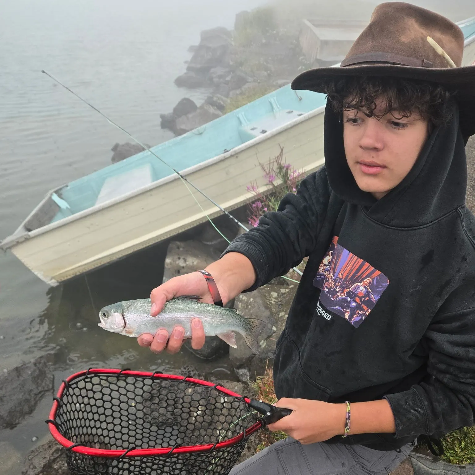 Rainbow trout caught on Fishbrain