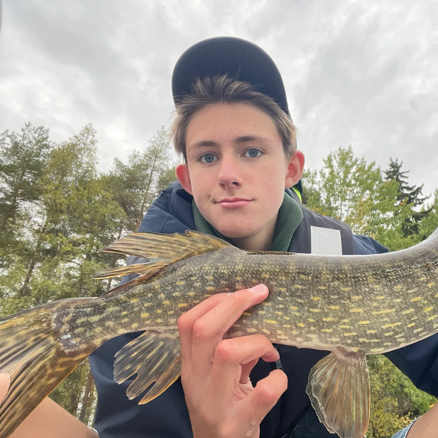 Northern pike caught on Fishbrain