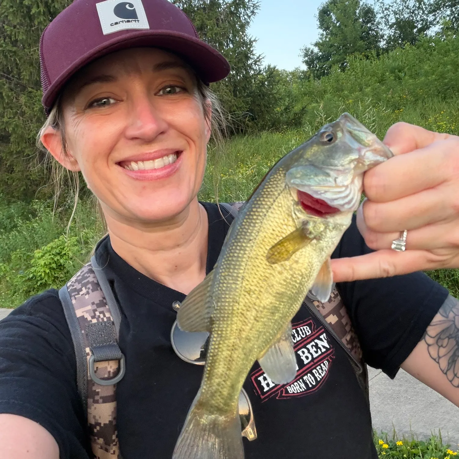 recently logged catches
