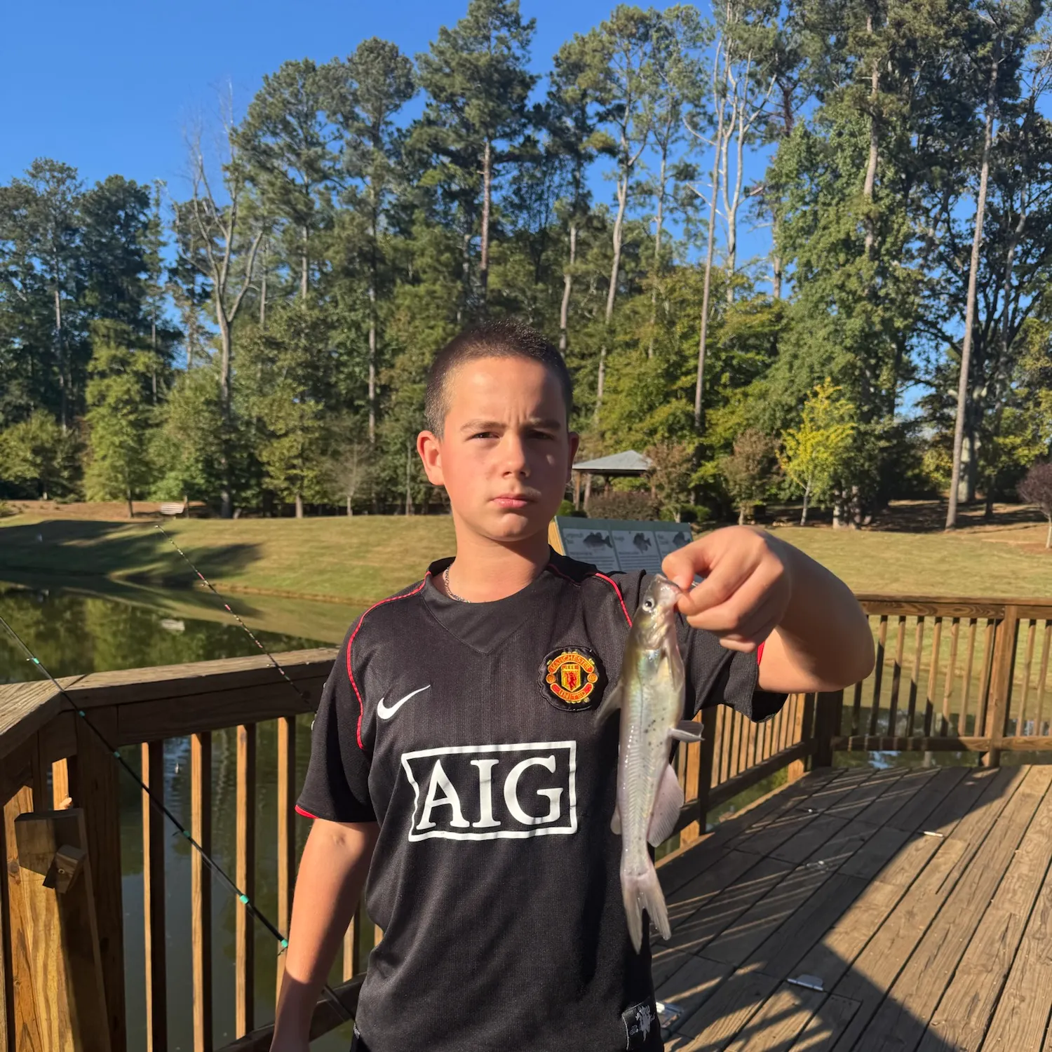 Channel catfish caught on Fishbrain