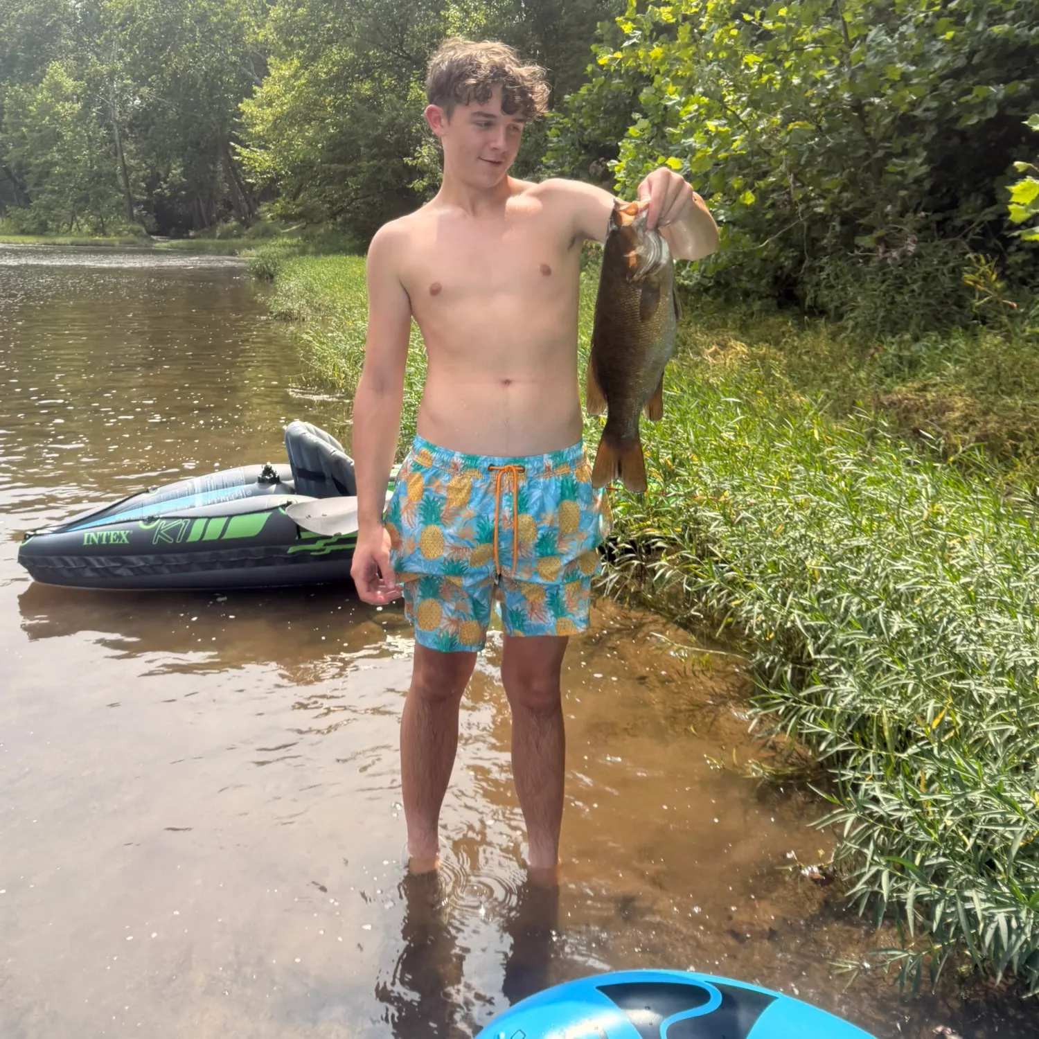 Smallmouth bass caught on Fishbrain