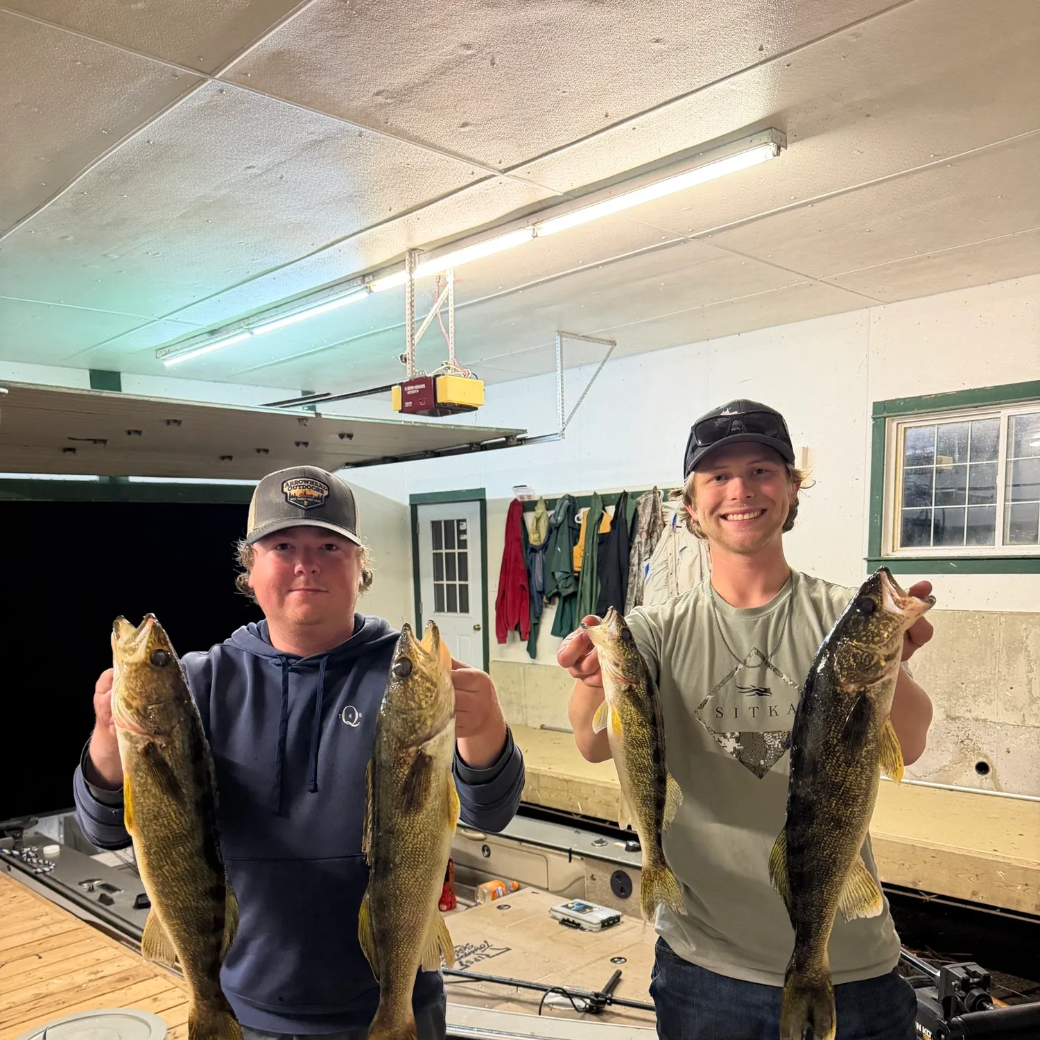 recently logged catches