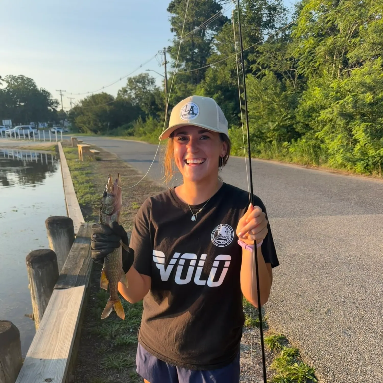 Northern pike caught on Fishbrain