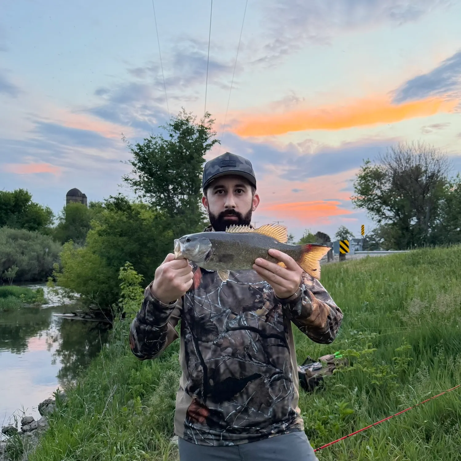 Smallmouth bass caught on Fishbrain