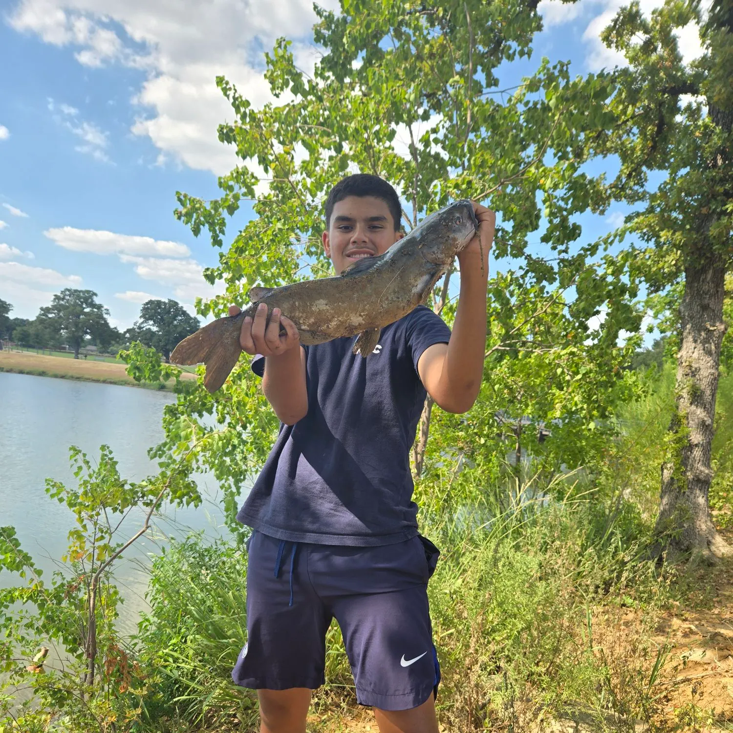 Channel catfish caught on Fishbrain