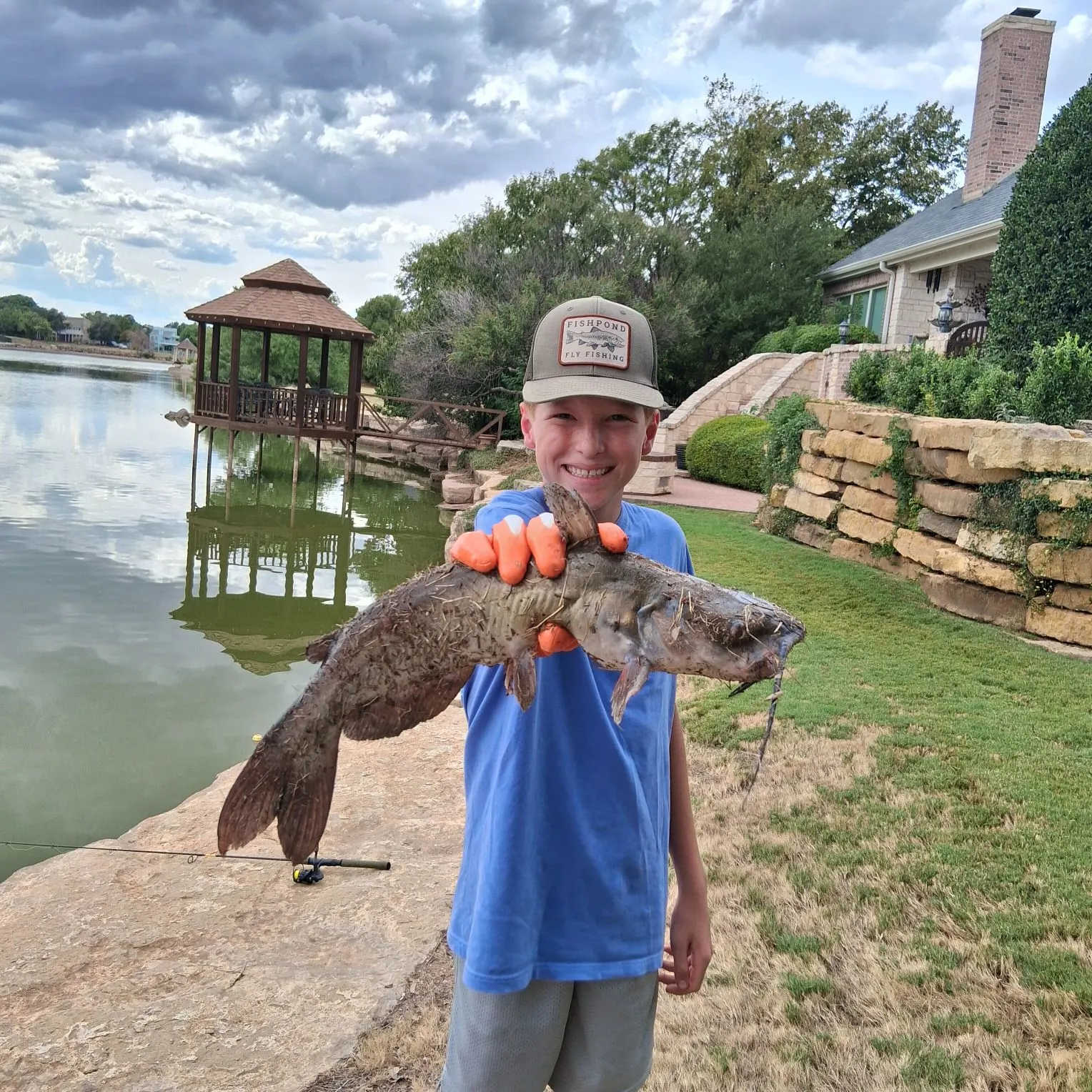 Channel catfish caught on Fishbrain