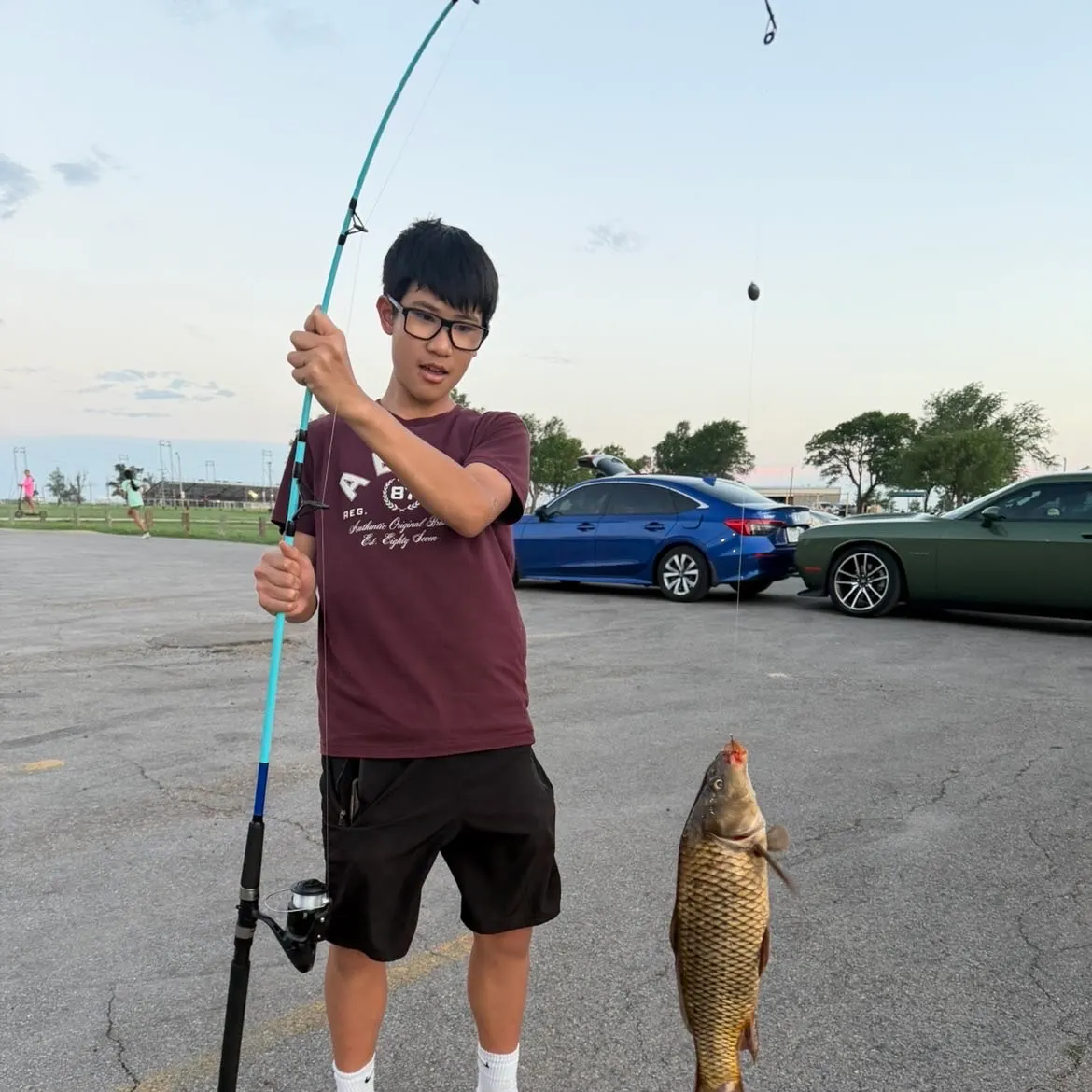 recently logged catches