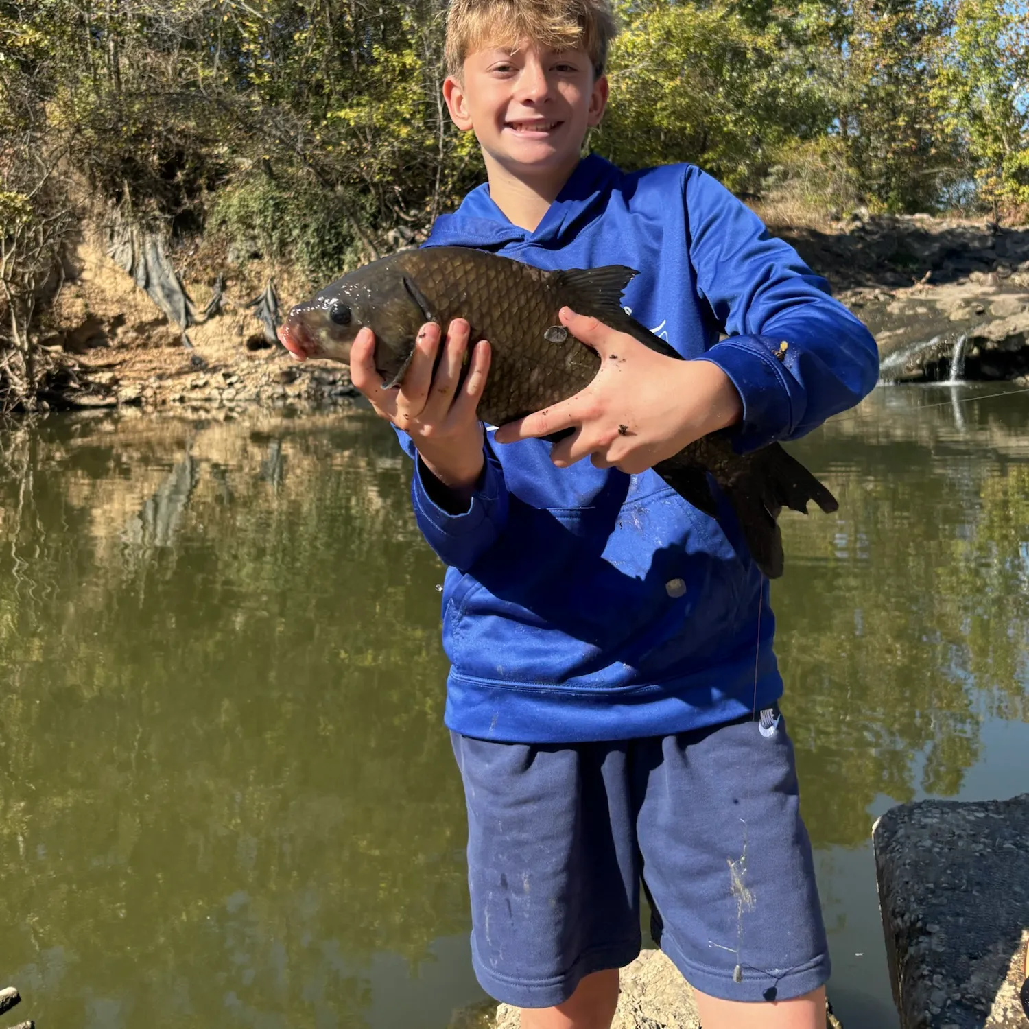 Black buffalo caught on Fishbrain
