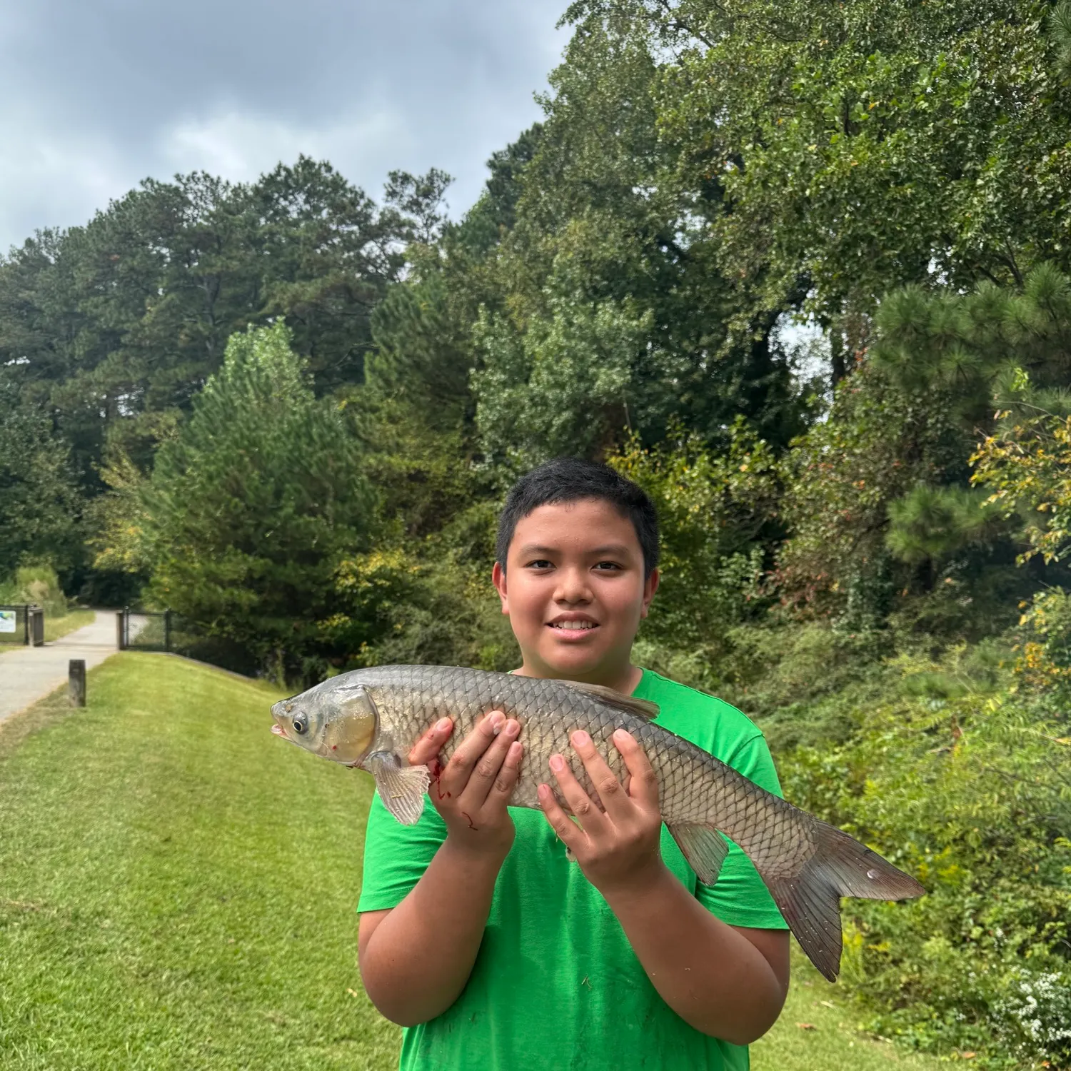 Grass carp caught on Fishbrain