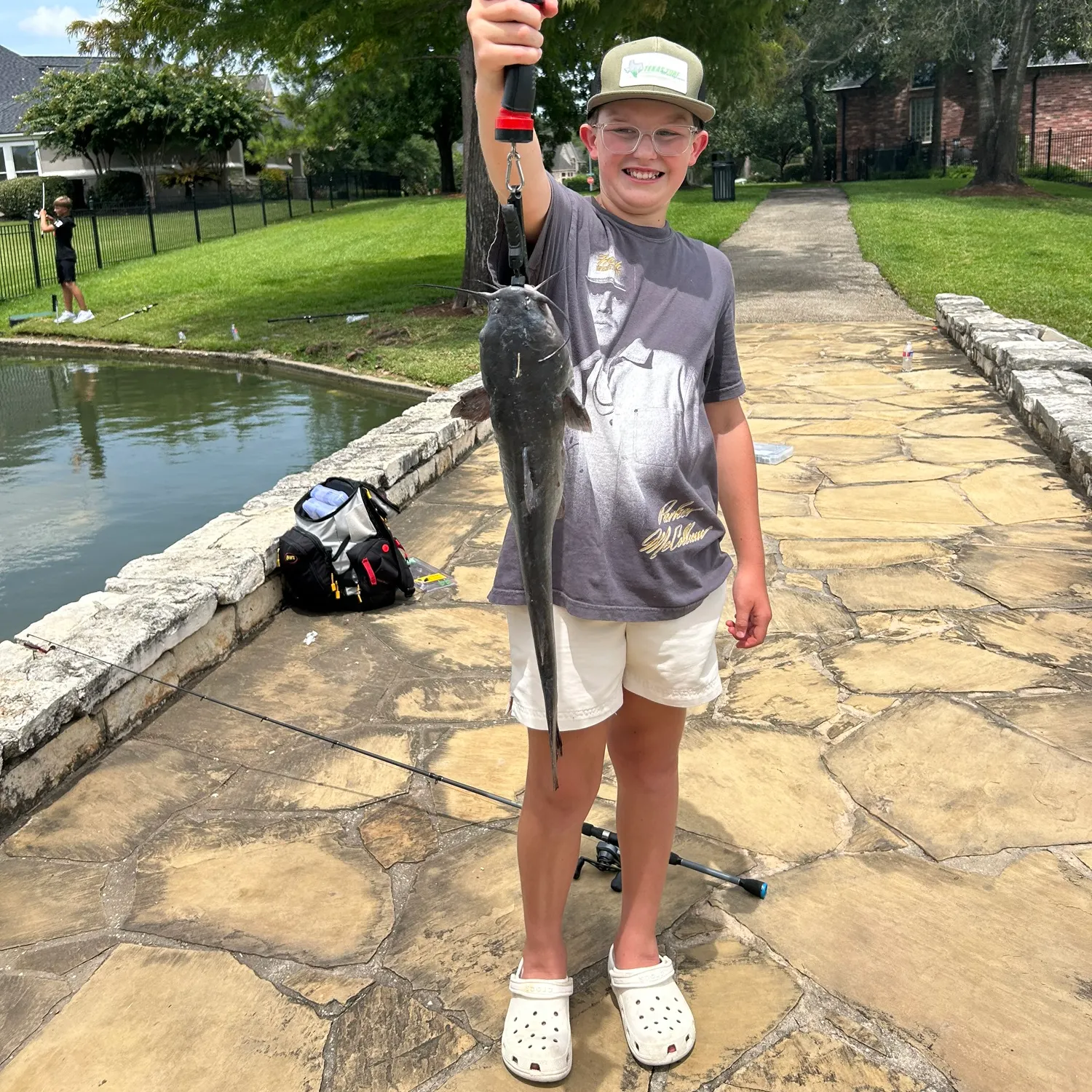 Channel catfish caught on Fishbrain
