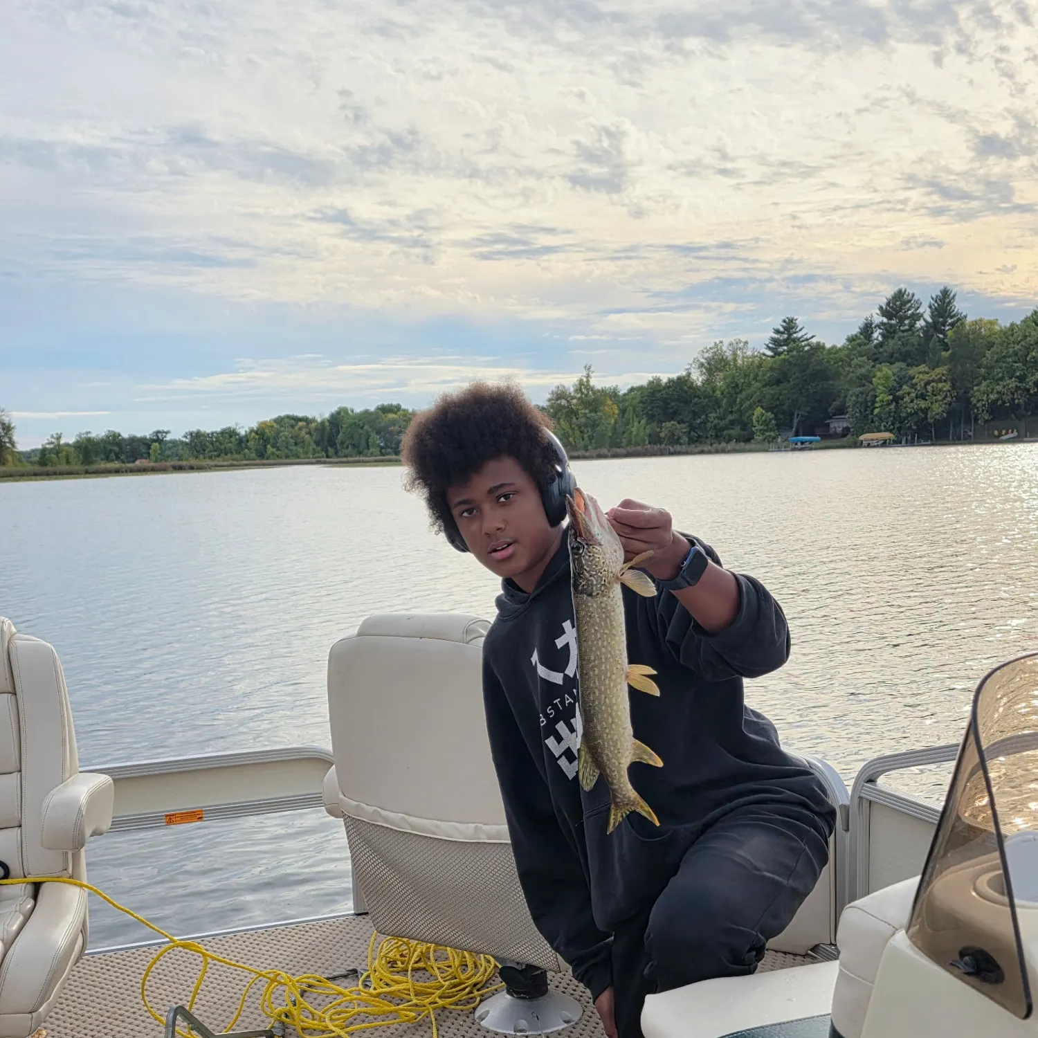 Northern pike caught on Fishbrain