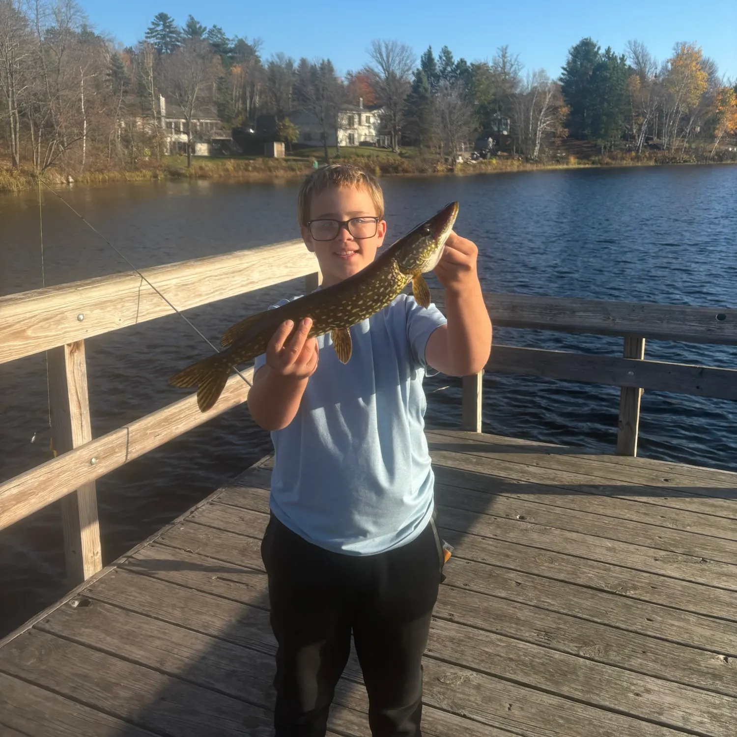 Northern pike caught on Fishbrain