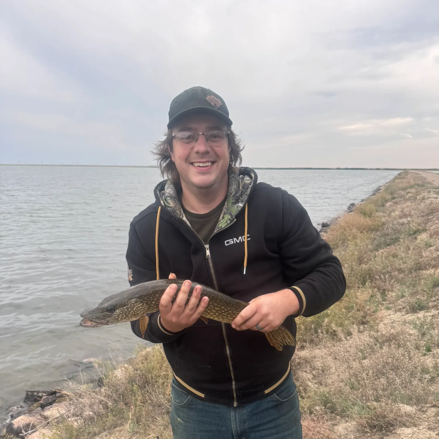 Northern pike caught on Fishbrain