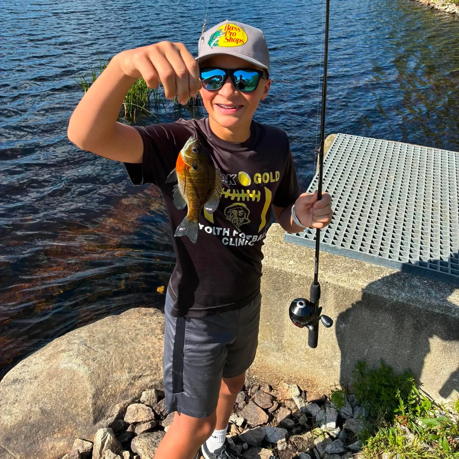 Bluegill caught on Fishbrain