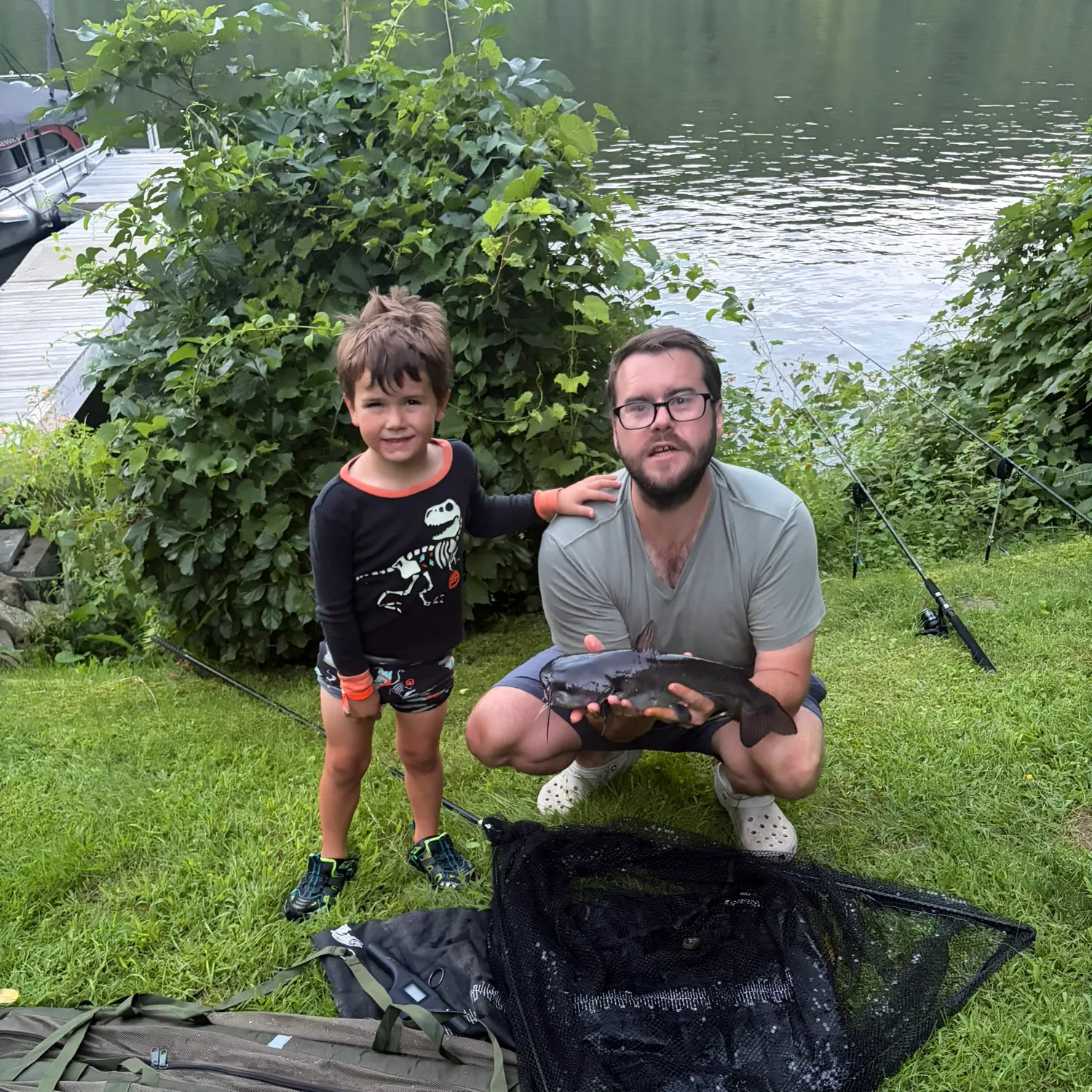Channel catfish caught on Fishbrain