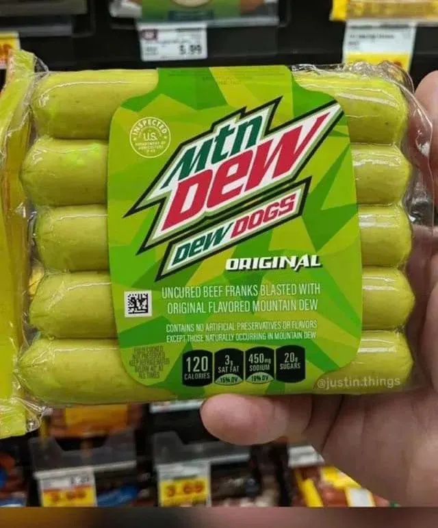 Mtn Dew Hot Dogs