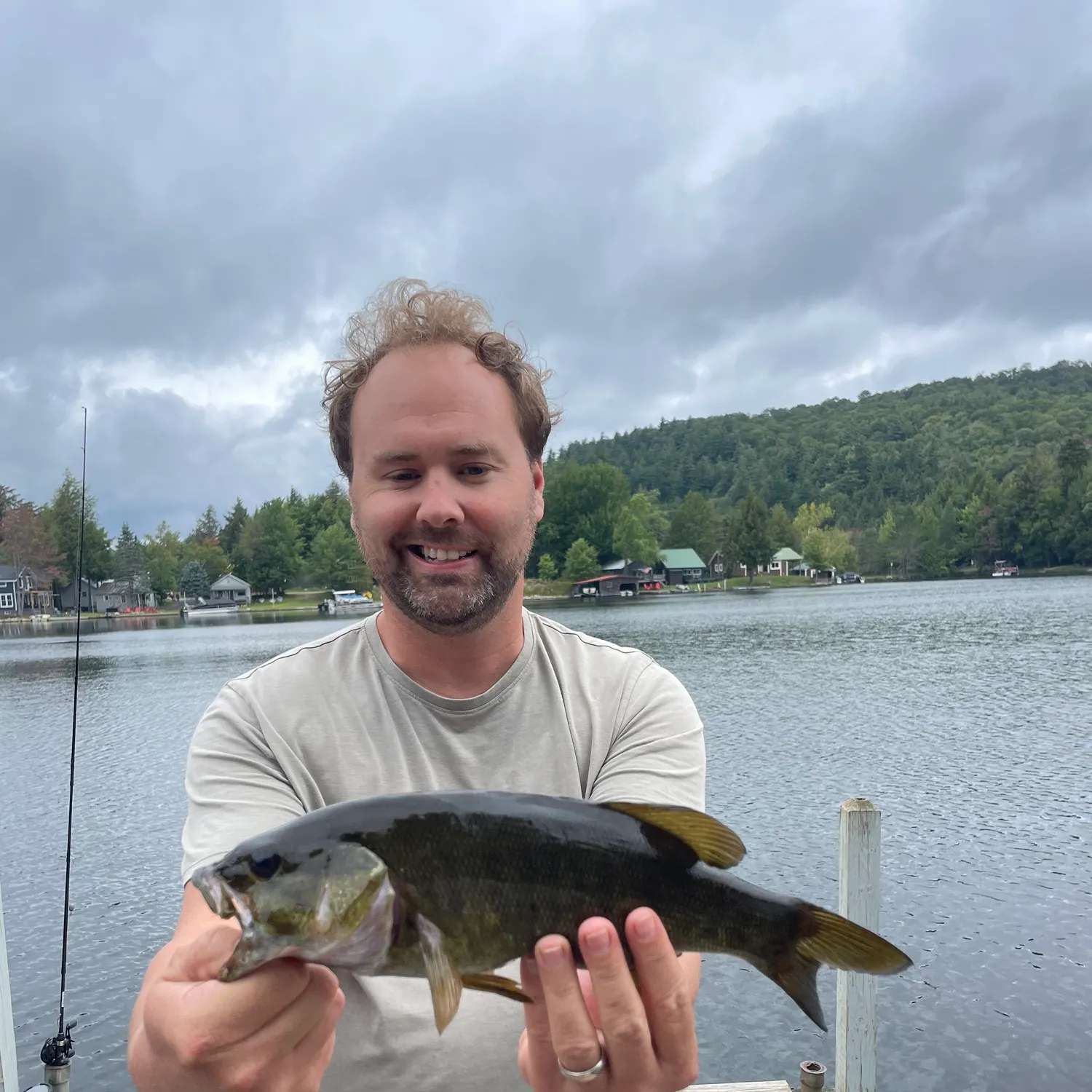 Smallmouth bass caught on Fishbrain