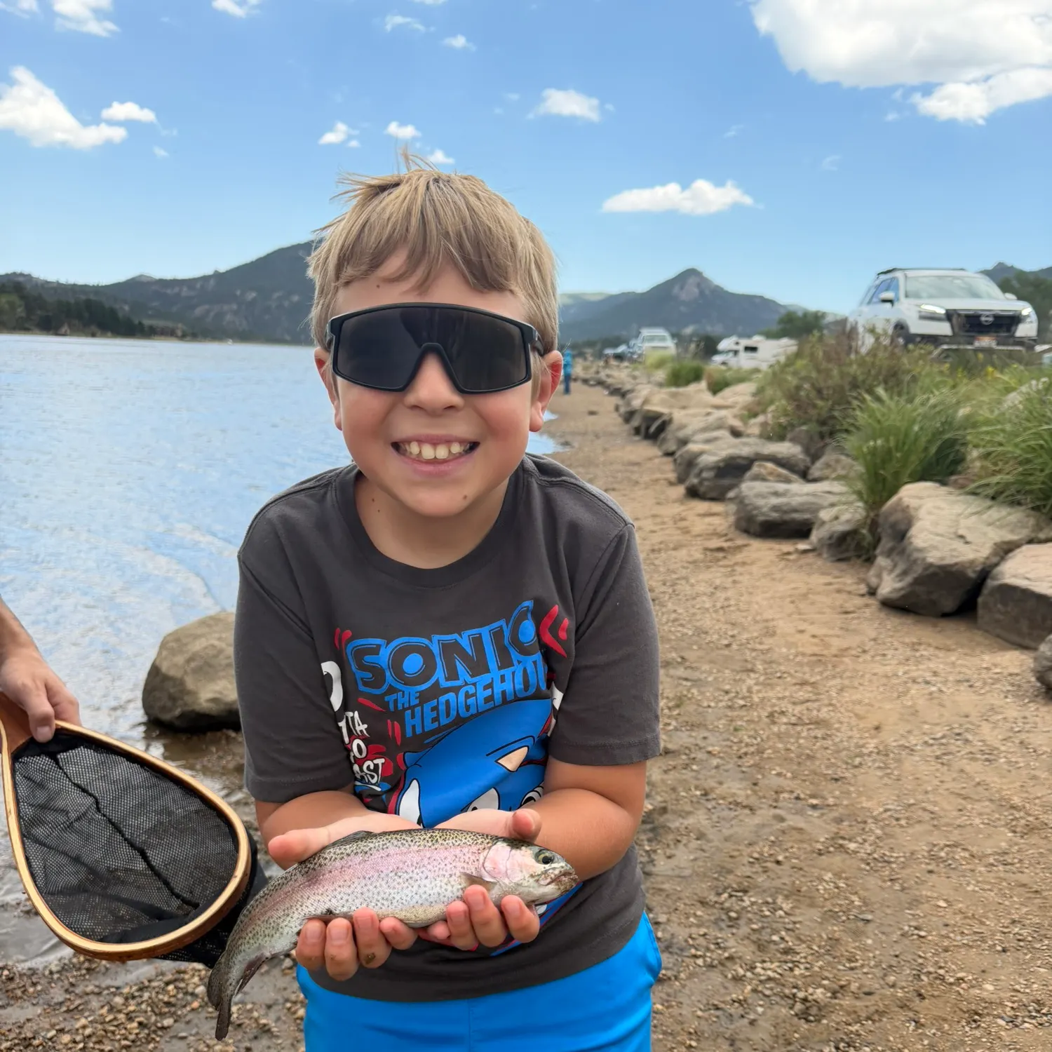 Rainbow trout caught on Fishbrain