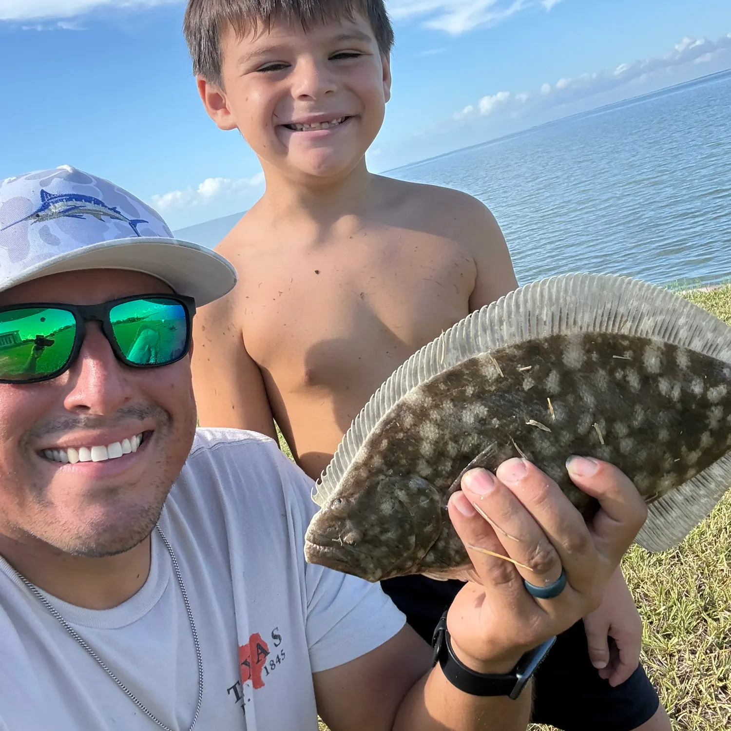 Southern flounder caught on Fishbrain