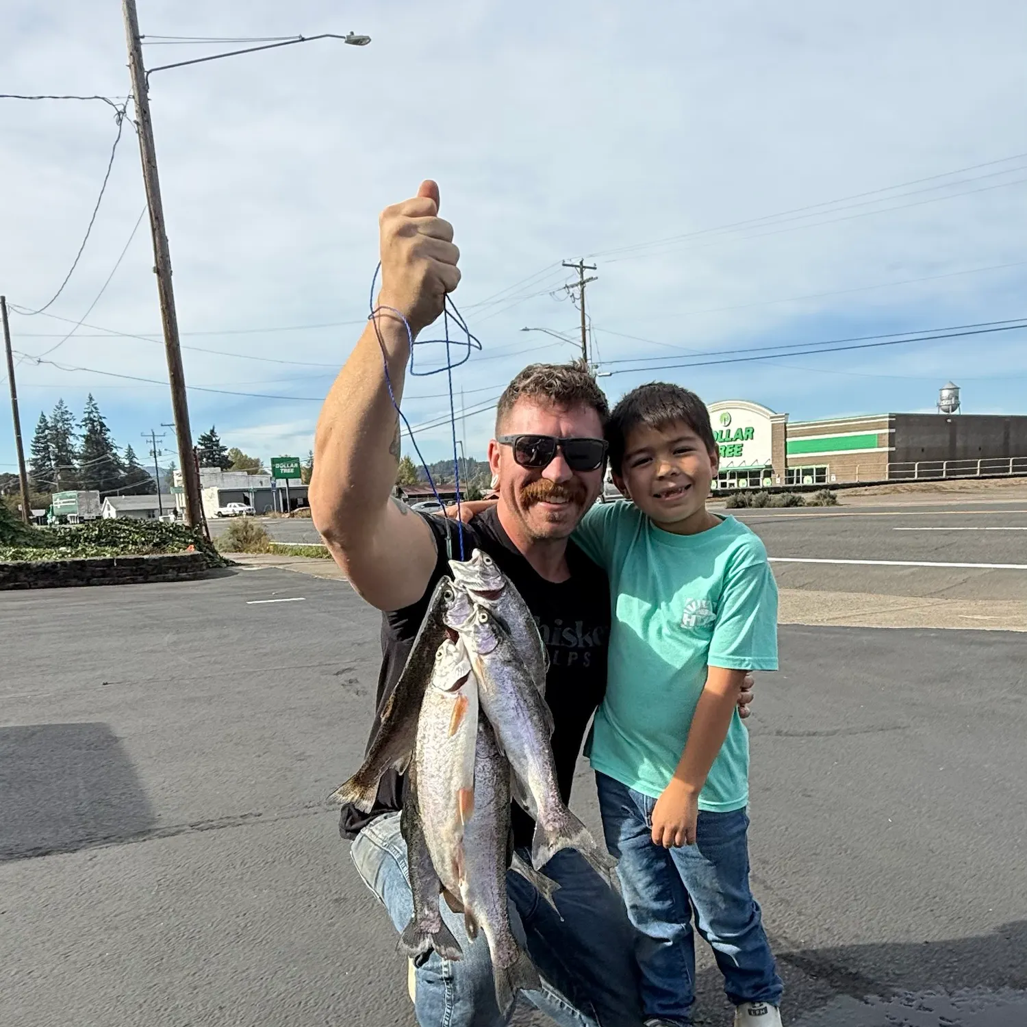 Rainbow trout caught on Fishbrain