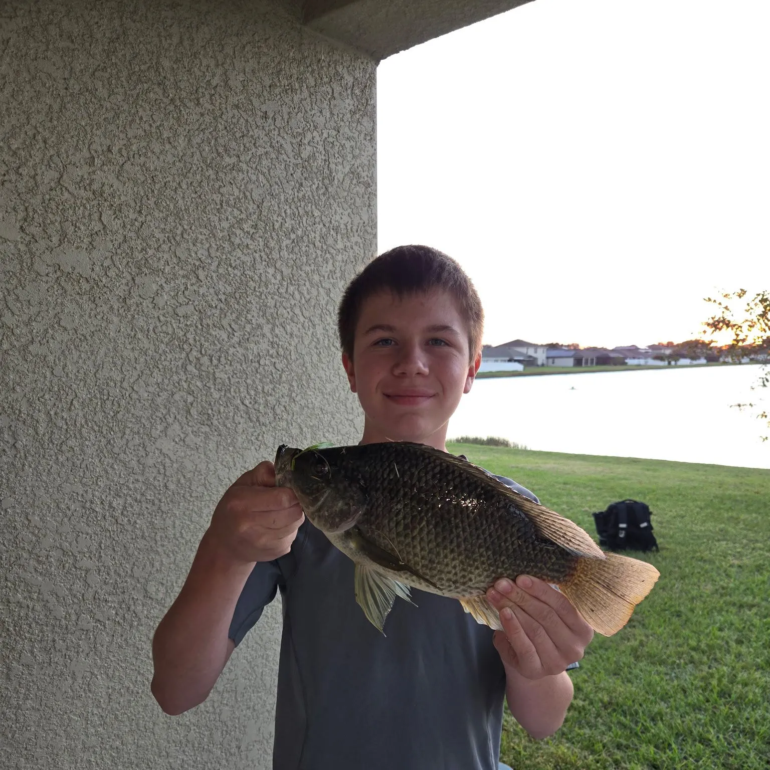 Nile tilapia caught on Fishbrain