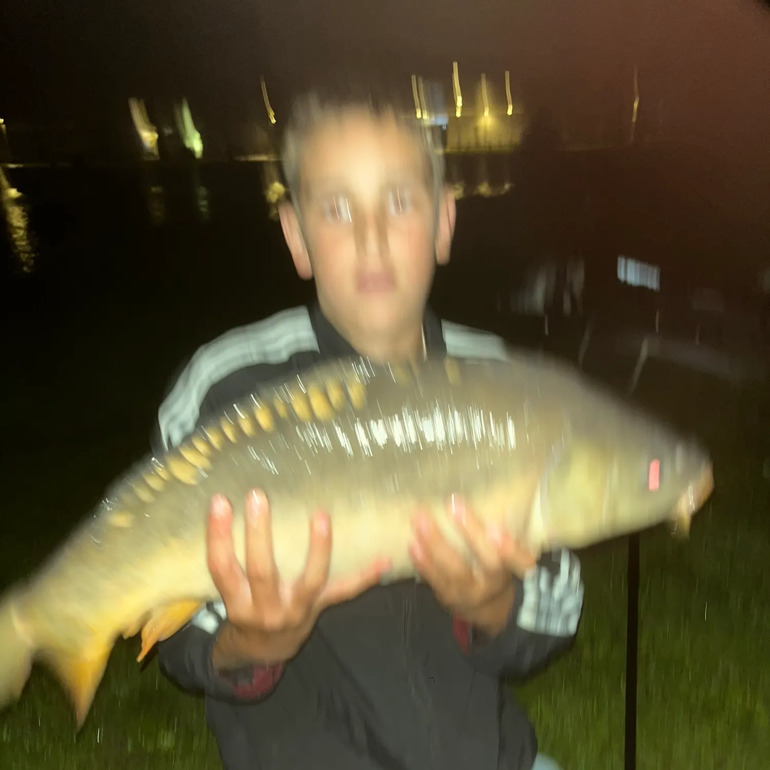 Leather carp caught on Fishbrain