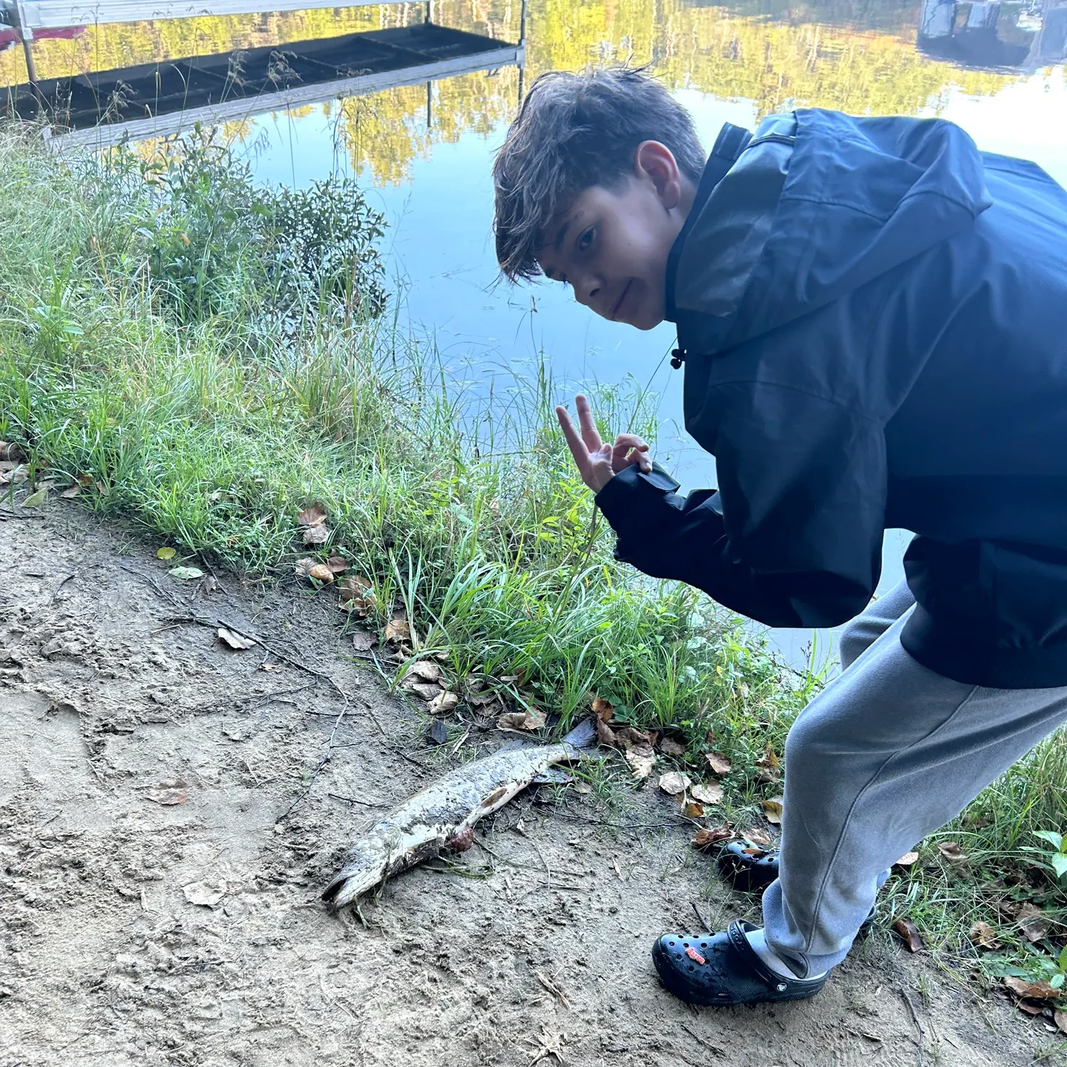 Northern pike caught on Fishbrain