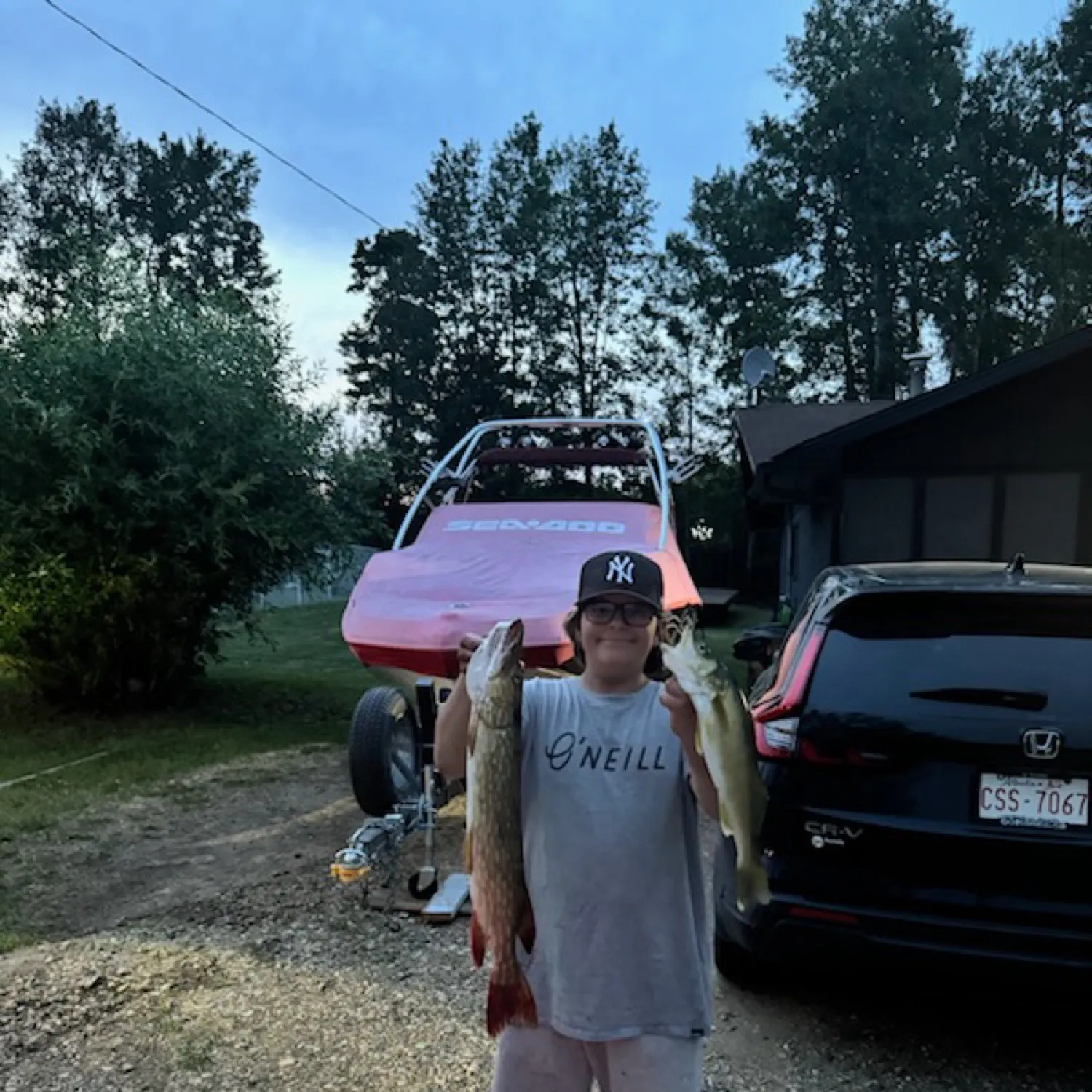 recently logged catches