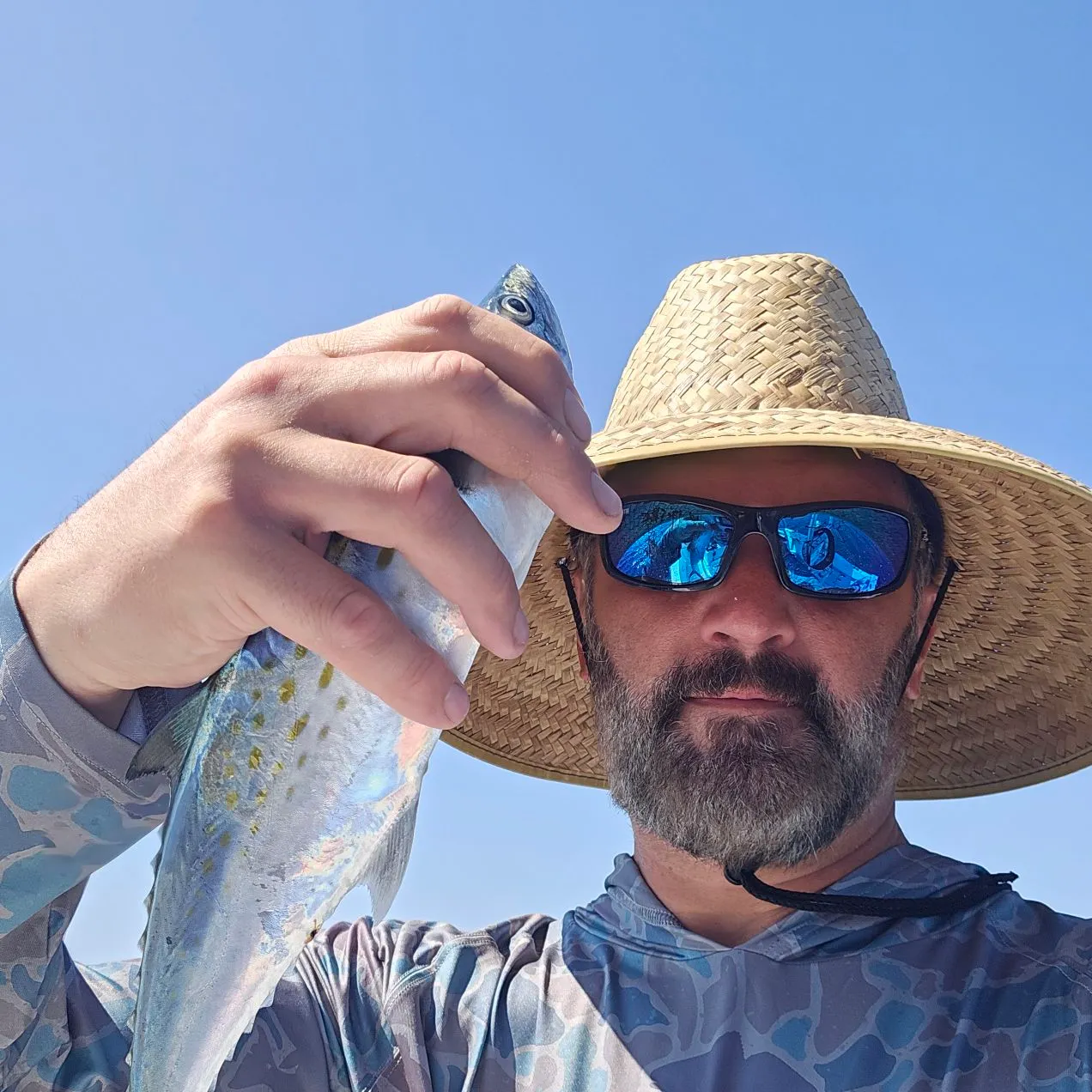 Spanish mackerel caught on Fishbrain