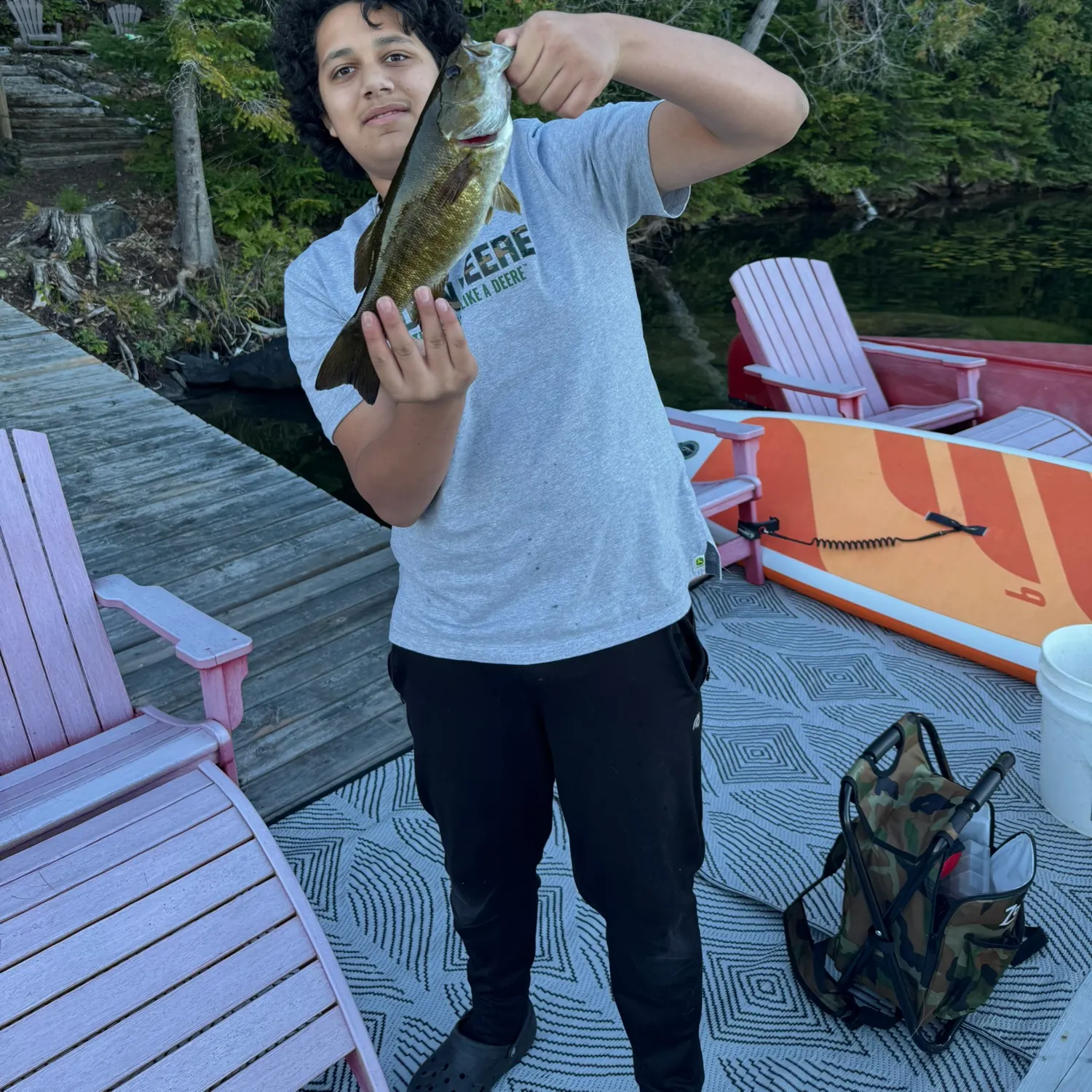Smallmouth bass caught on Fishbrain