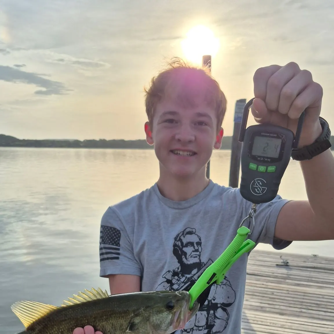 recently logged catches
