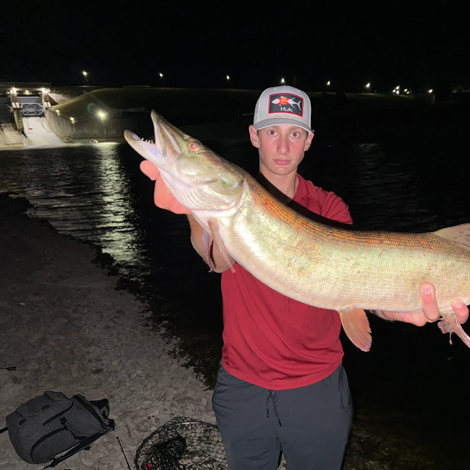 Muskie caught on Fishbrain