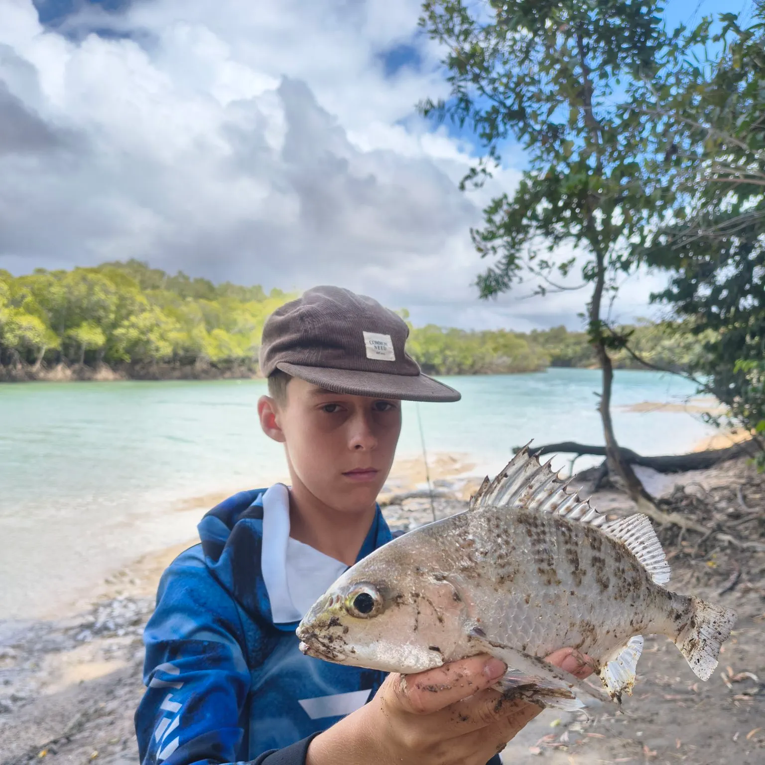 Javelin grunter caught on Fishbrain